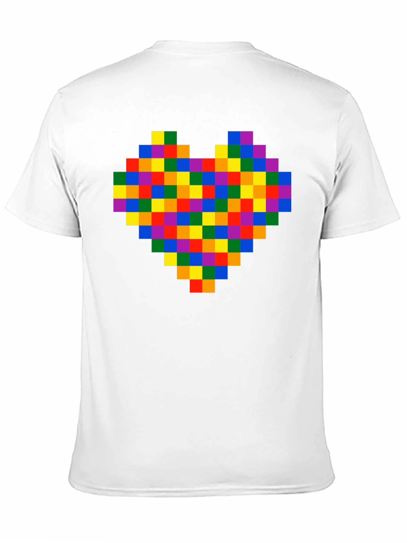 Pixel Heart Black T-Shirt - Retro Gaming Love