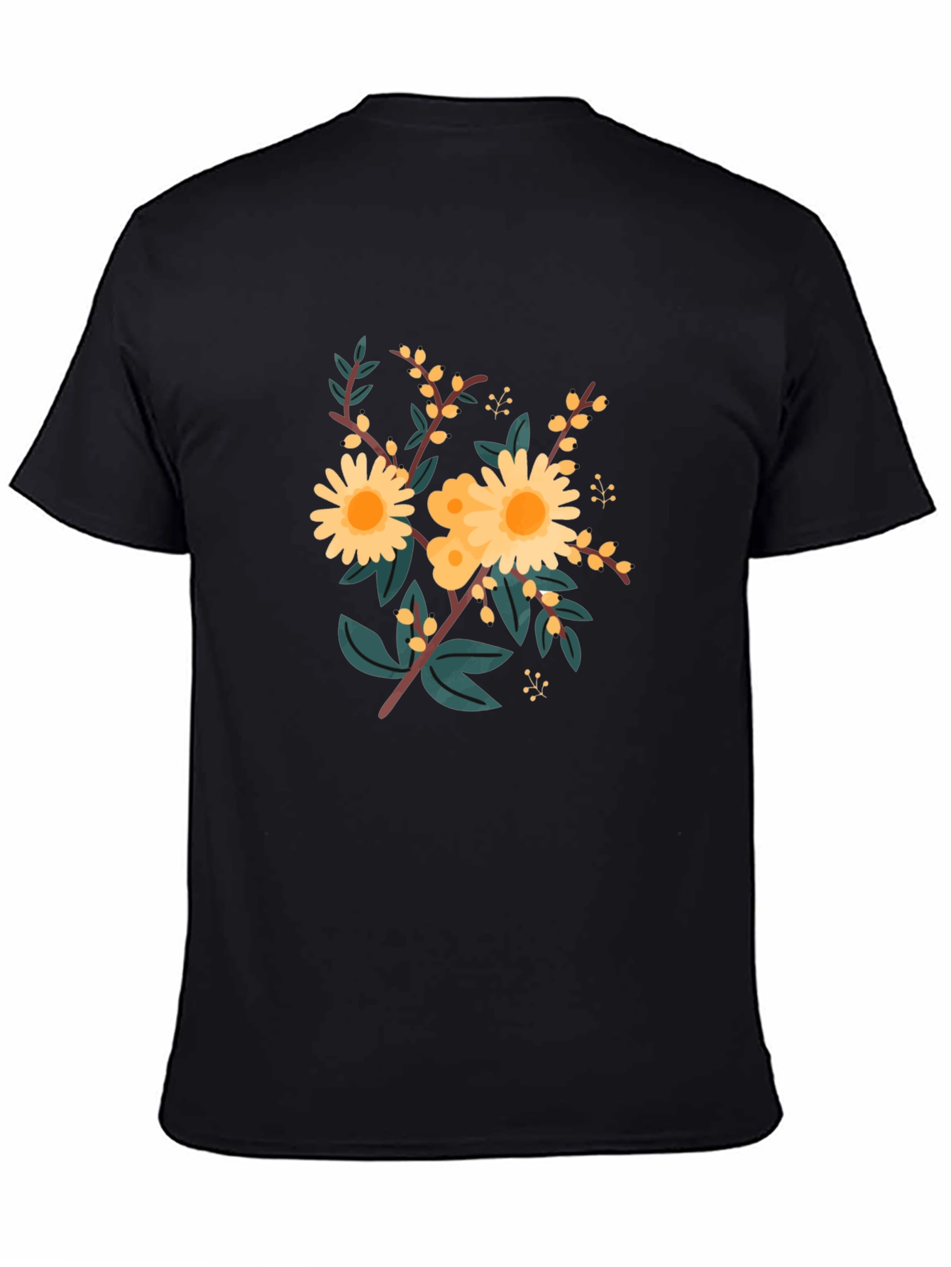 Floral Graphic T-Shirt - Stylish Comfort