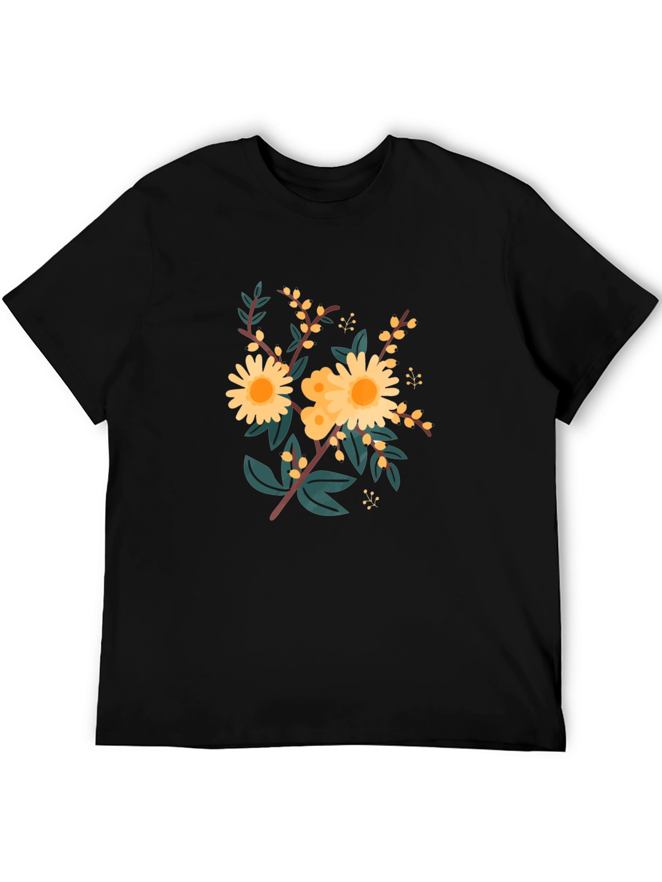 Floral Graphic T-Shirt - Stylish Comfort