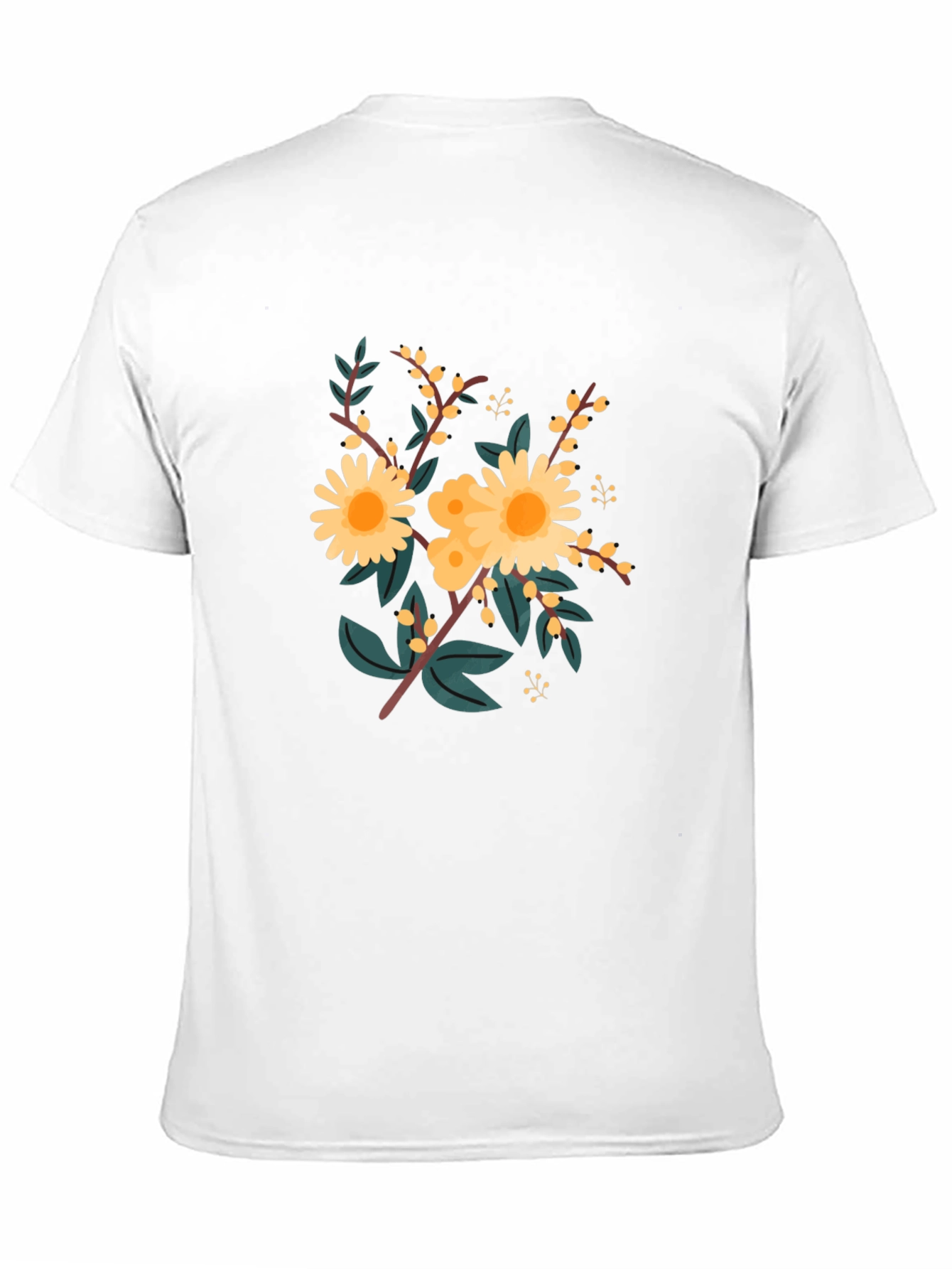 Floral Graphic T-Shirt - Stylish Comfort