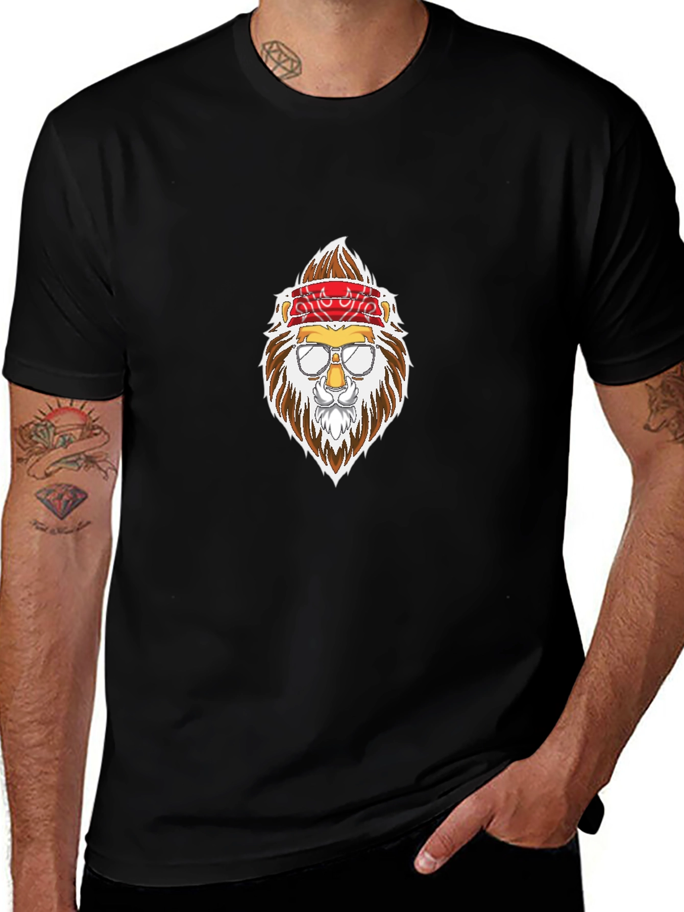 Cool Lion Graphic T-Shirt