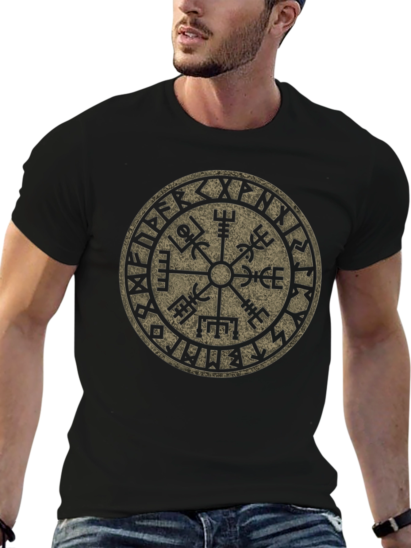 Vegvisir Viking Compass T-Shirt