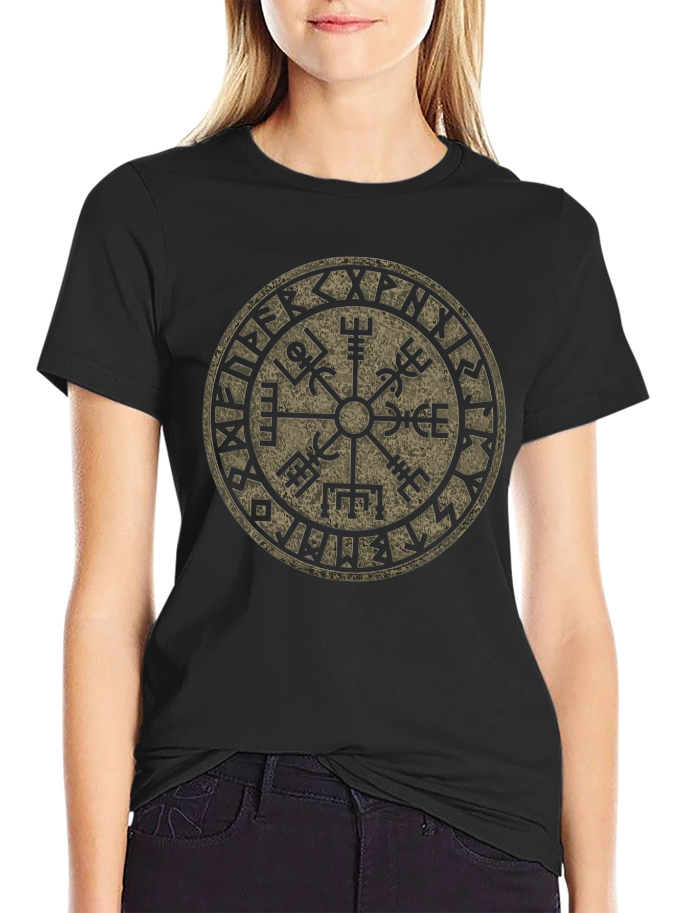 Vegvisir Viking Compass T-Shirt