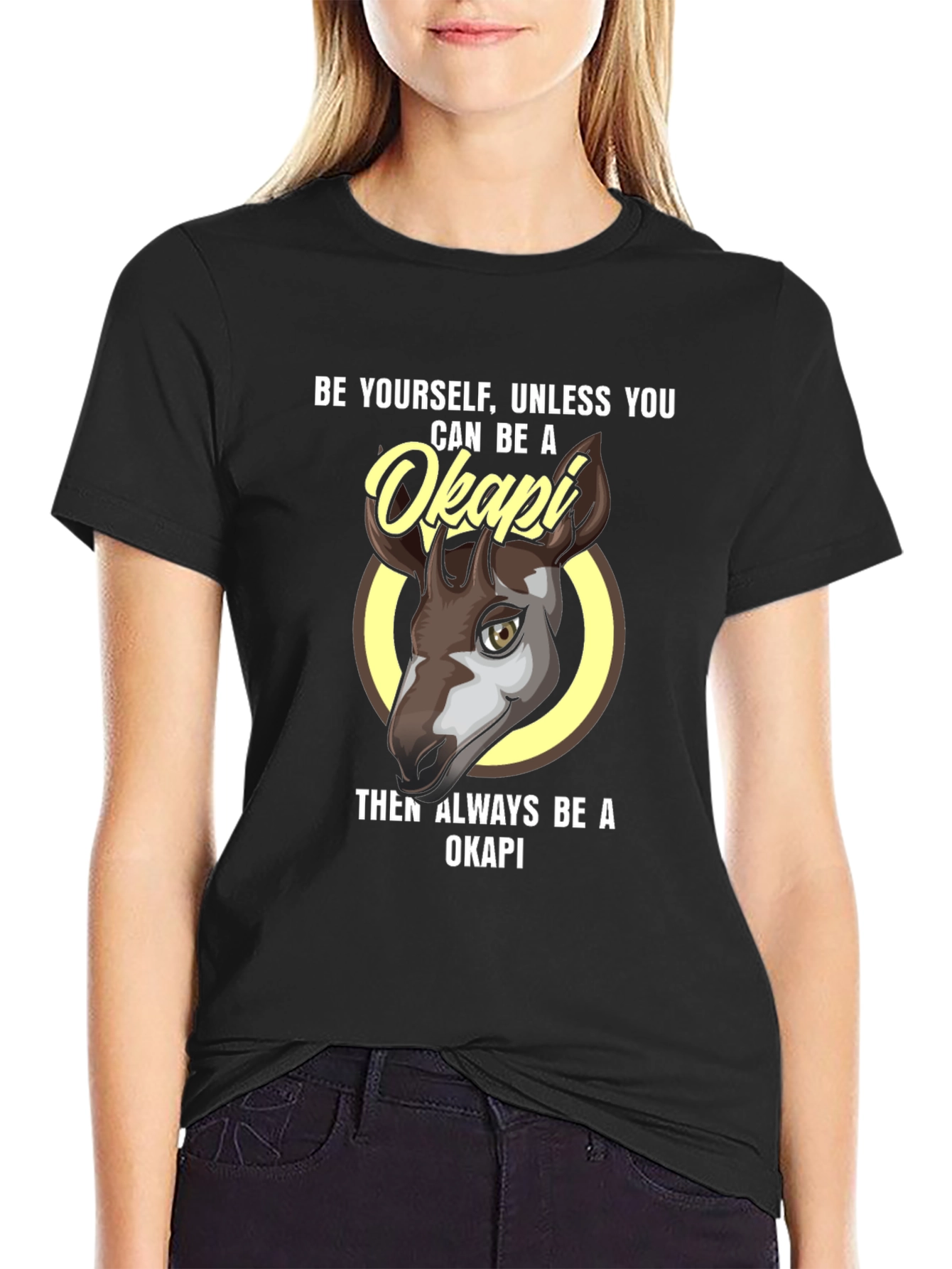 Be Yourself Okapi T-Shirt
