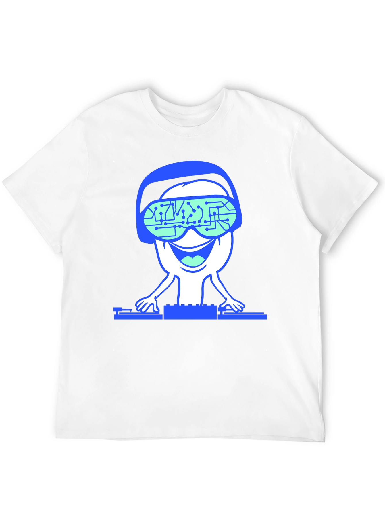 DJ Alien T-Shirt - Black Unique Design