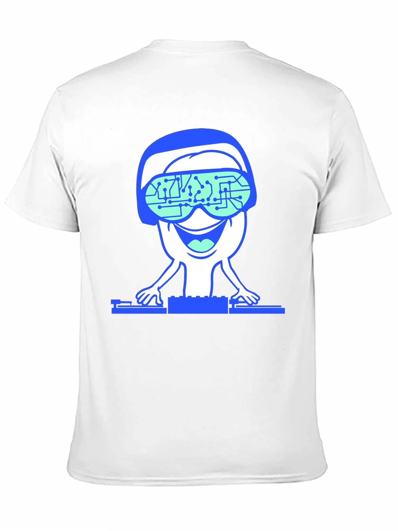 DJ Alien T-Shirt - Black Unique Design