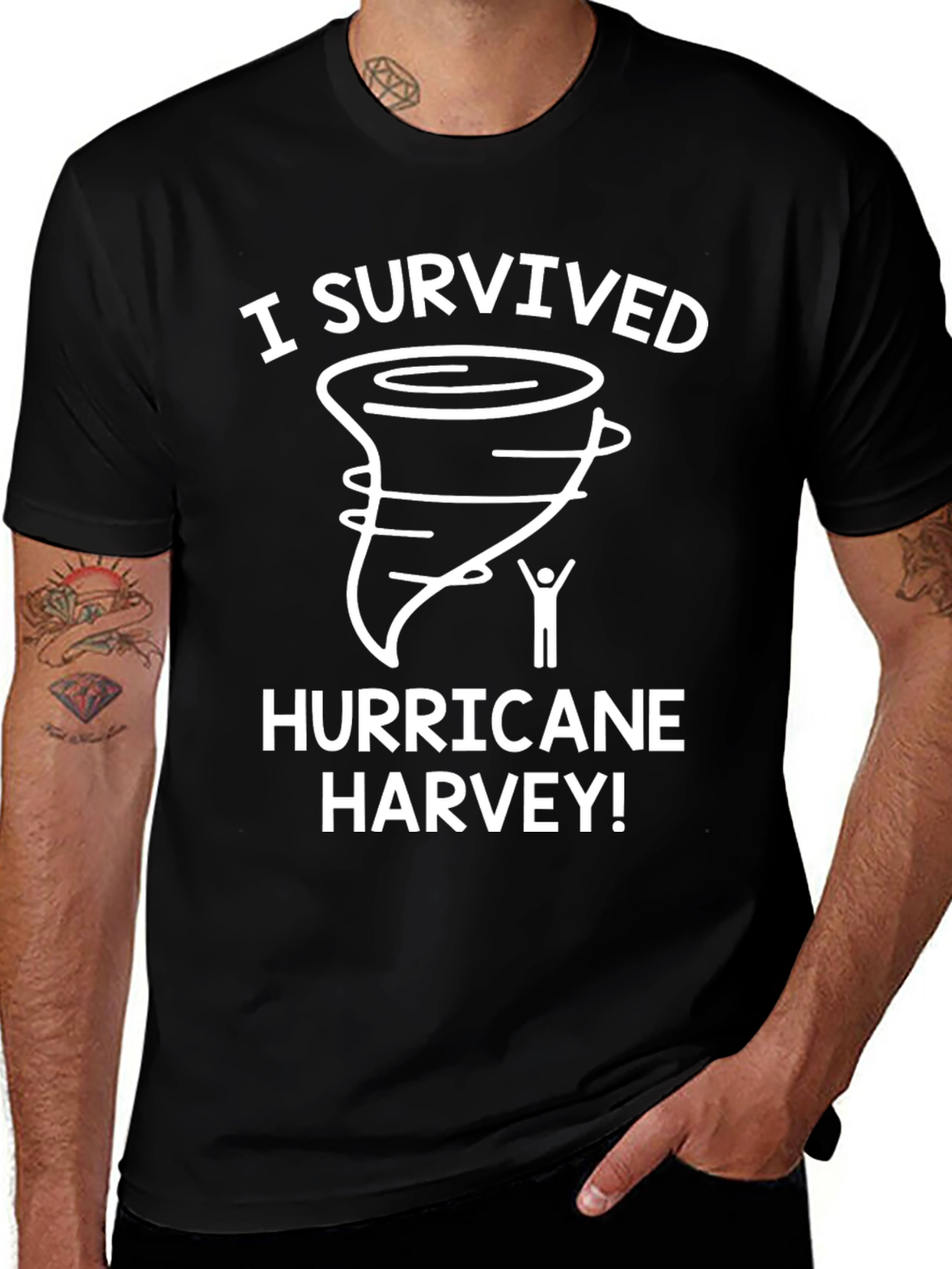 I Survived Hurricane Harvey T-Shirt