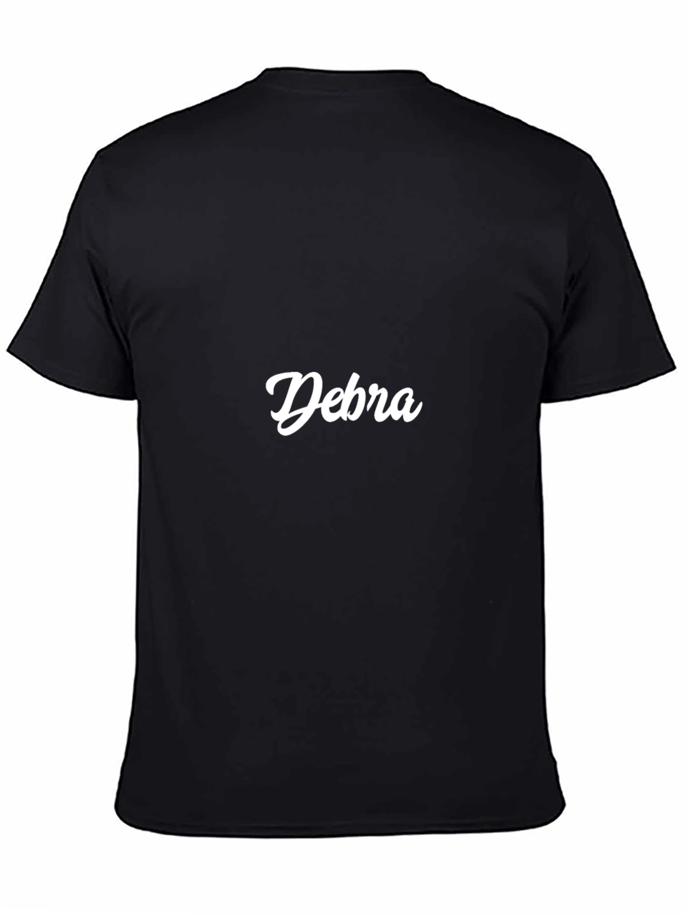Debra Tee - Classic Black Cotton Blend T-Shirt