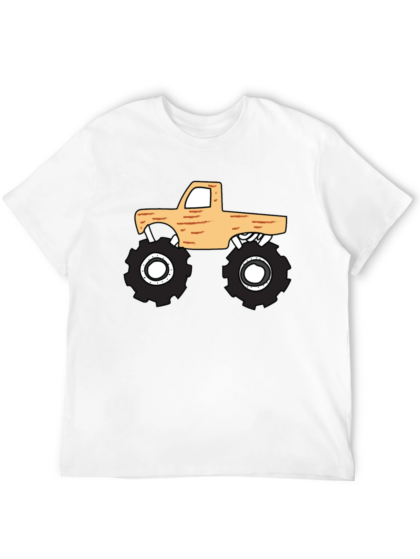 Monster Truck Graphic Tee - Cool Black T-Shirt