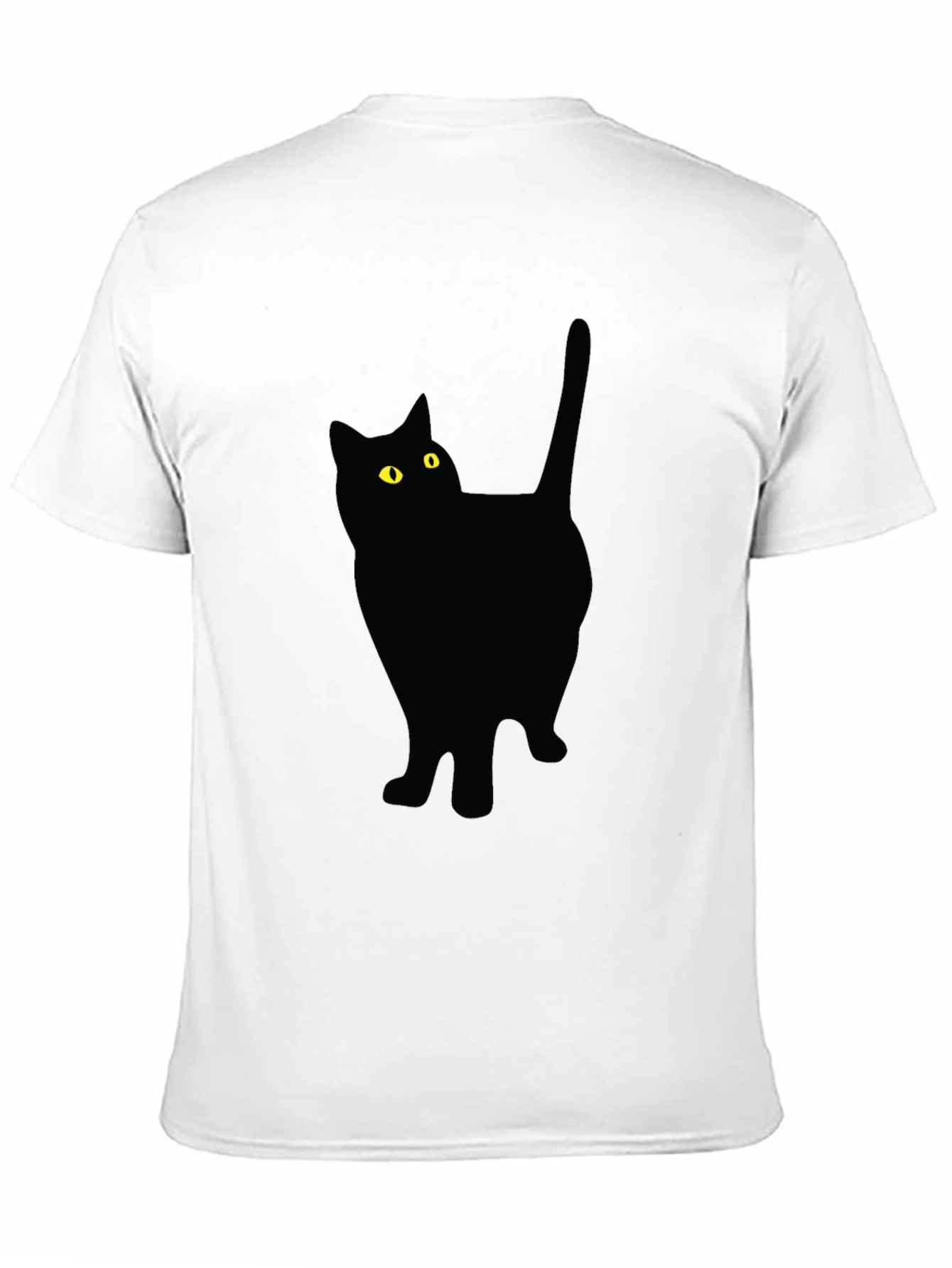 Black Cat Graphic Tee - Unisex Casual Shirt