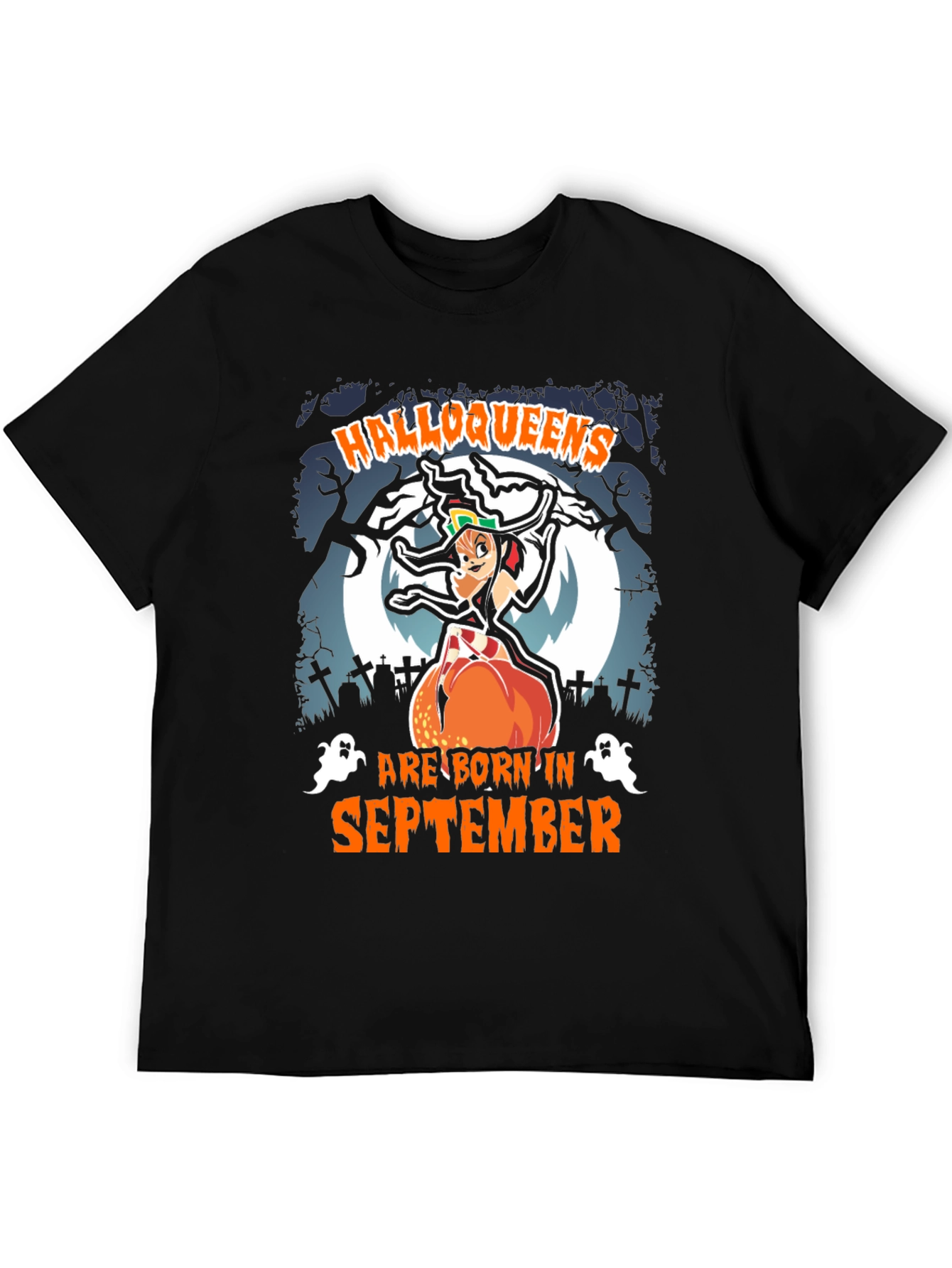 Halloqueens September Birthday T-Shirt