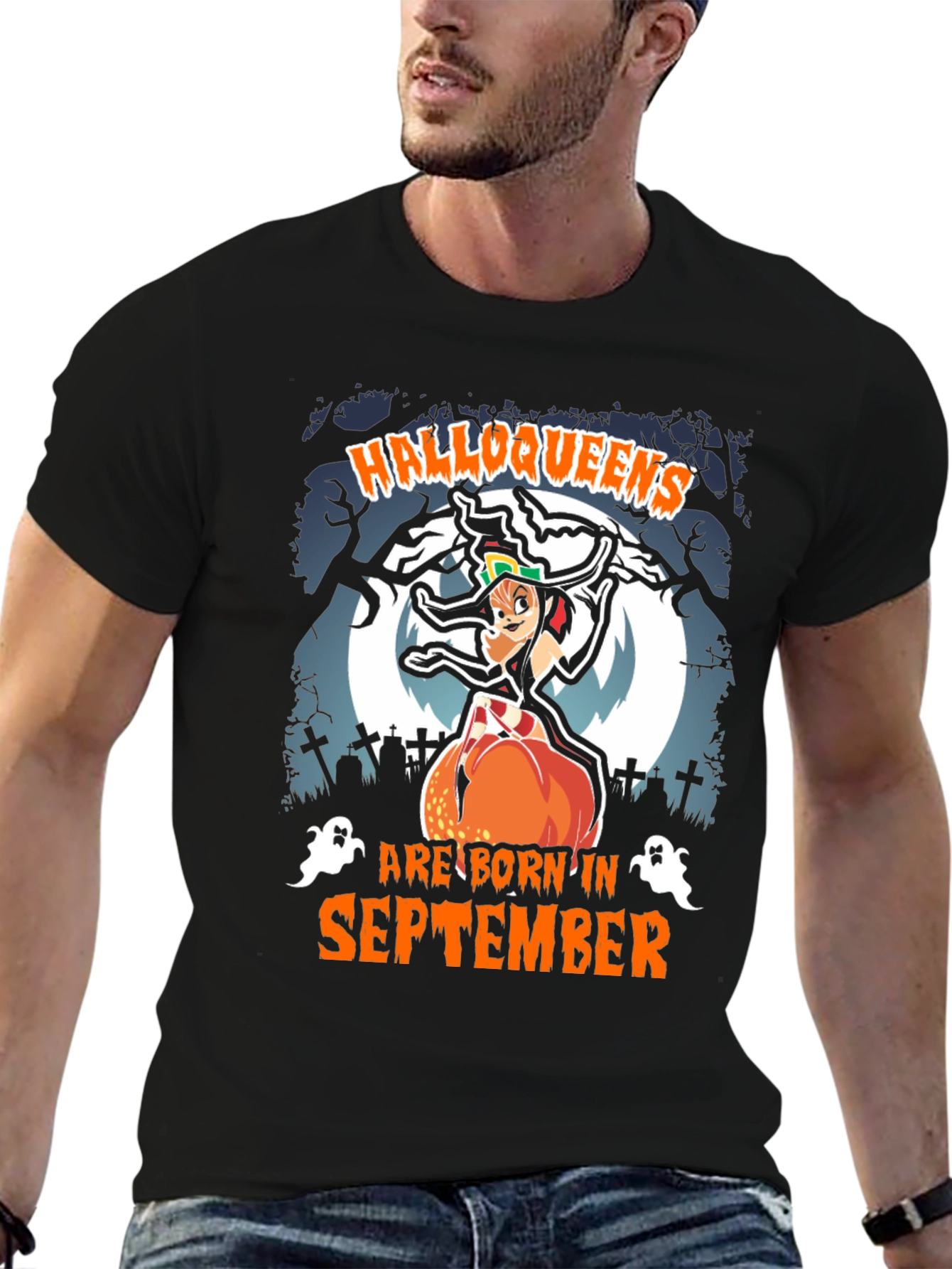 Halloqueens September Birthday T-Shirt