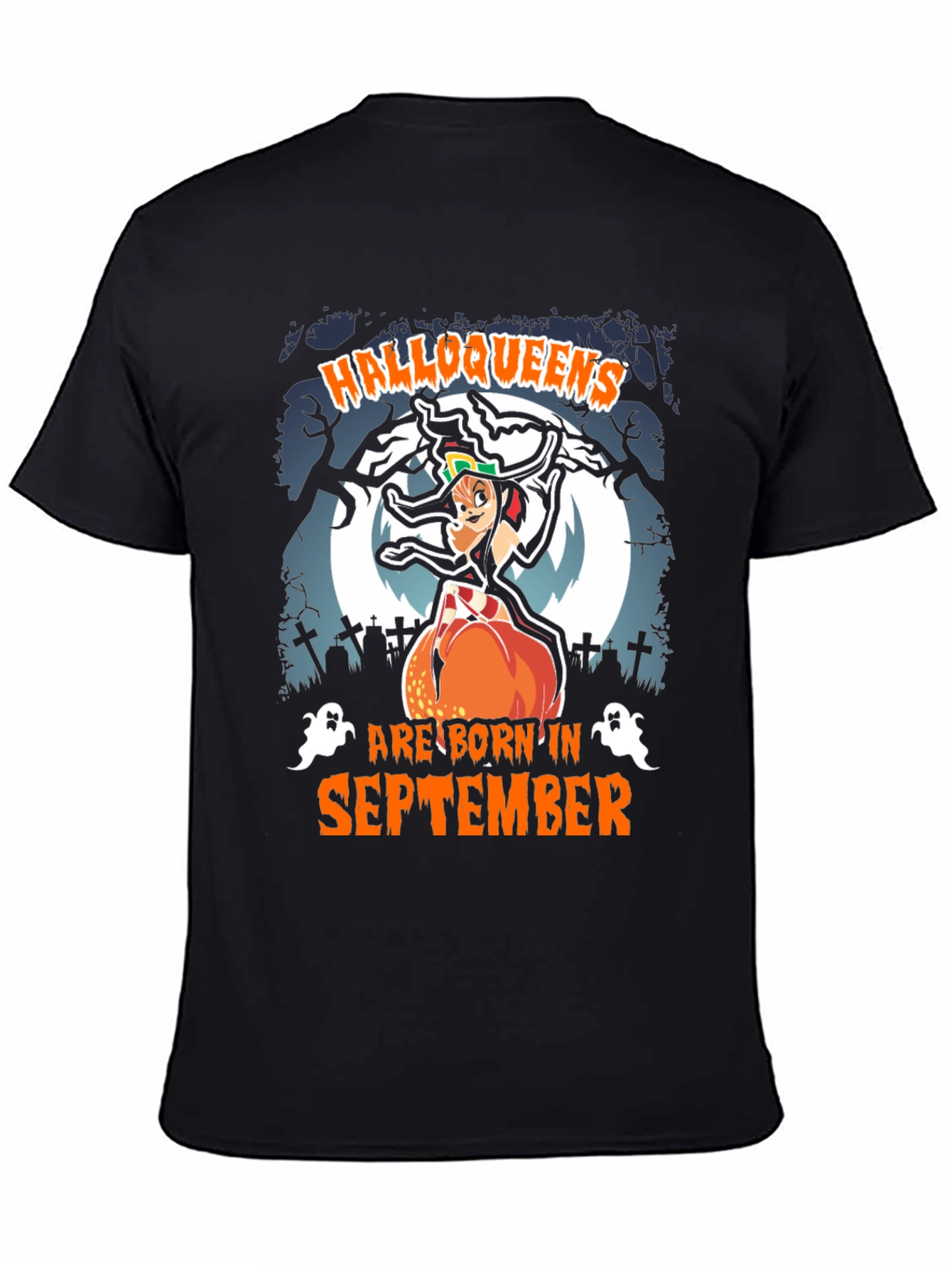 Halloqueens September Birthday T-Shirt