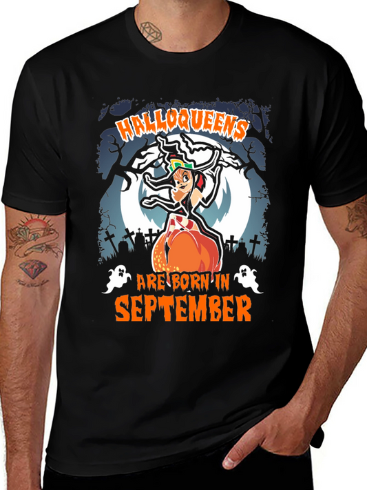 Halloqueens September Birthday T-Shirt