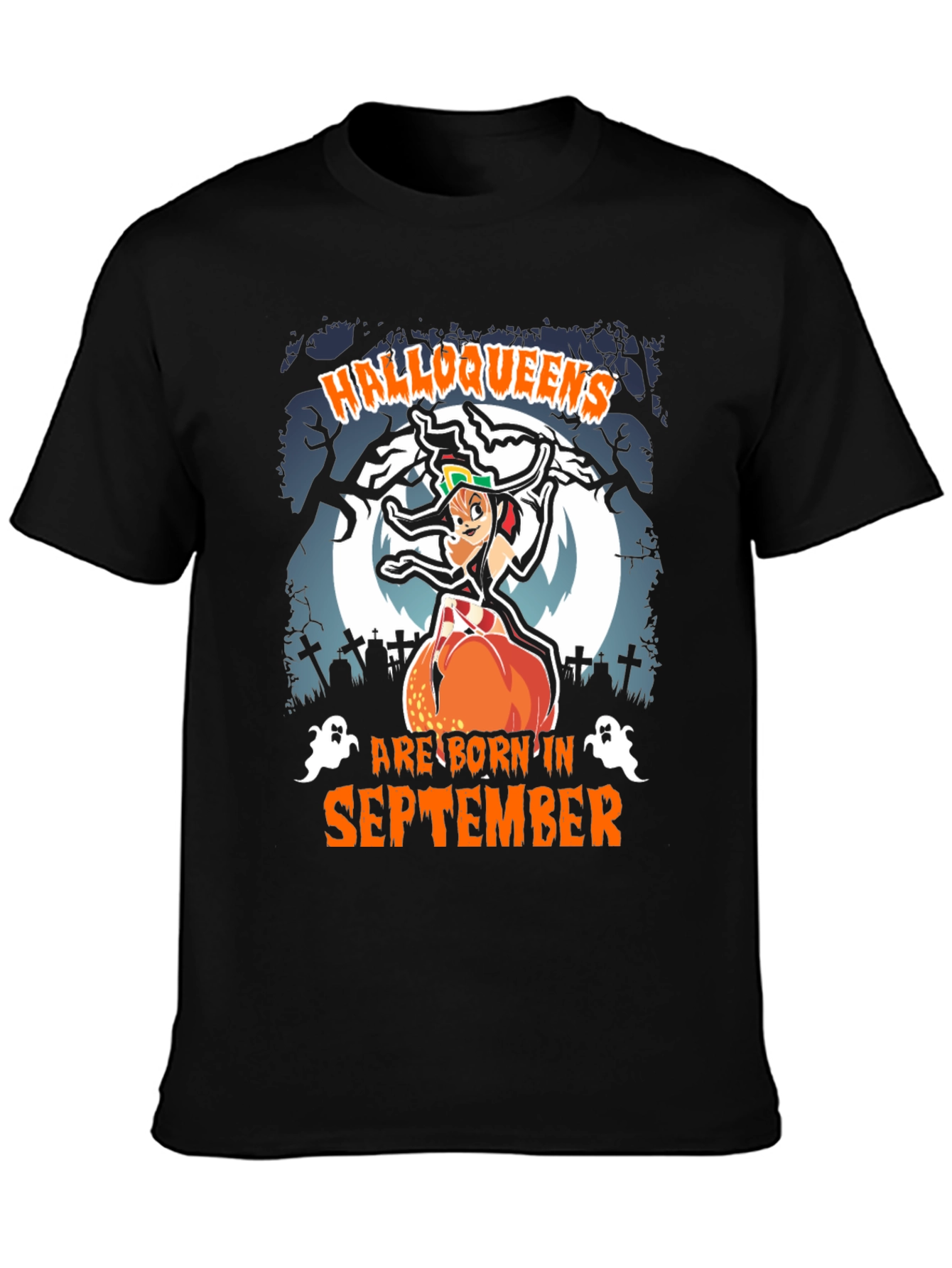 Halloqueens September Birthday T-Shirt