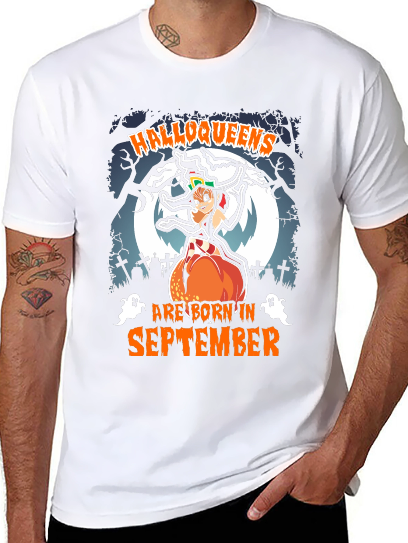Halloqueens September Birthday T-Shirt