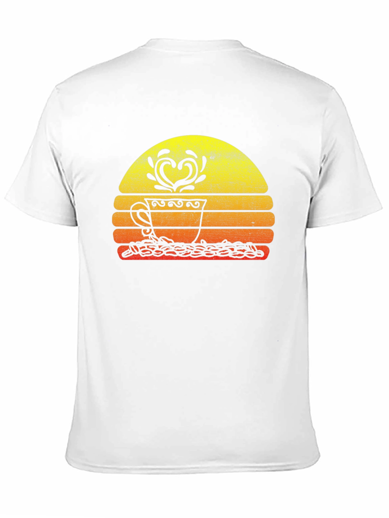 Coffee Lover Sunset Graphic Tee