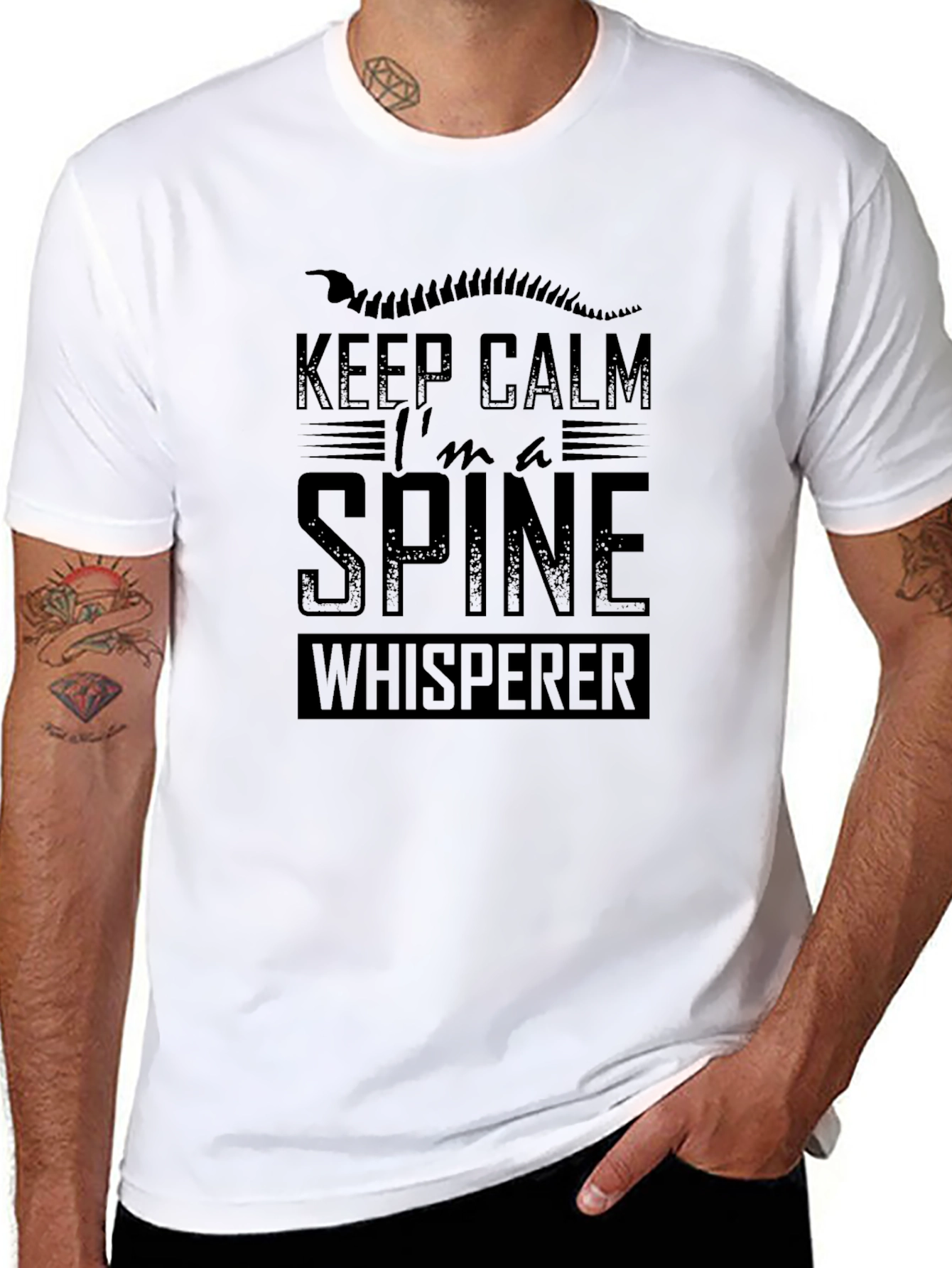 Keep Calm Im A Spine Whisperer T-Shirt