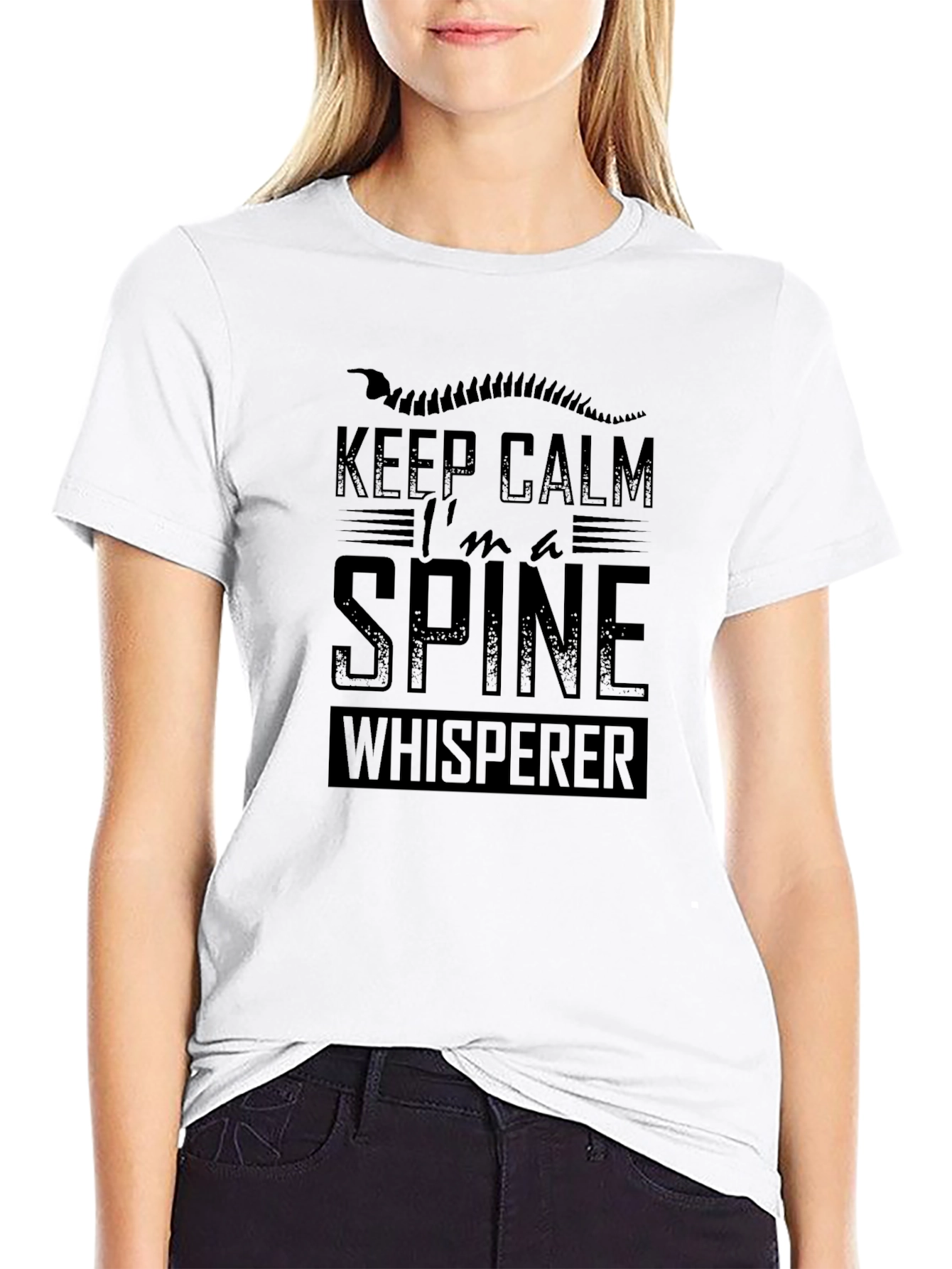 Keep Calm Im A Spine Whisperer T-Shirt