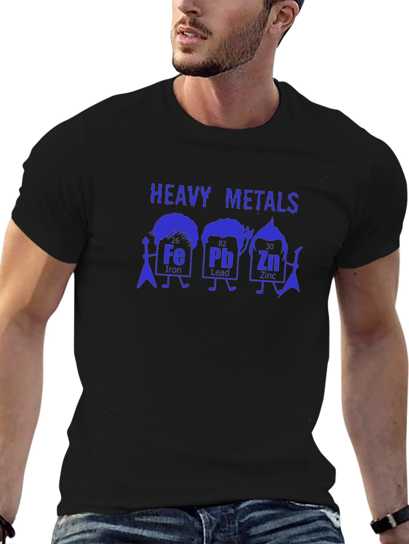 Heavy Metals Periodic Table T-Shirt