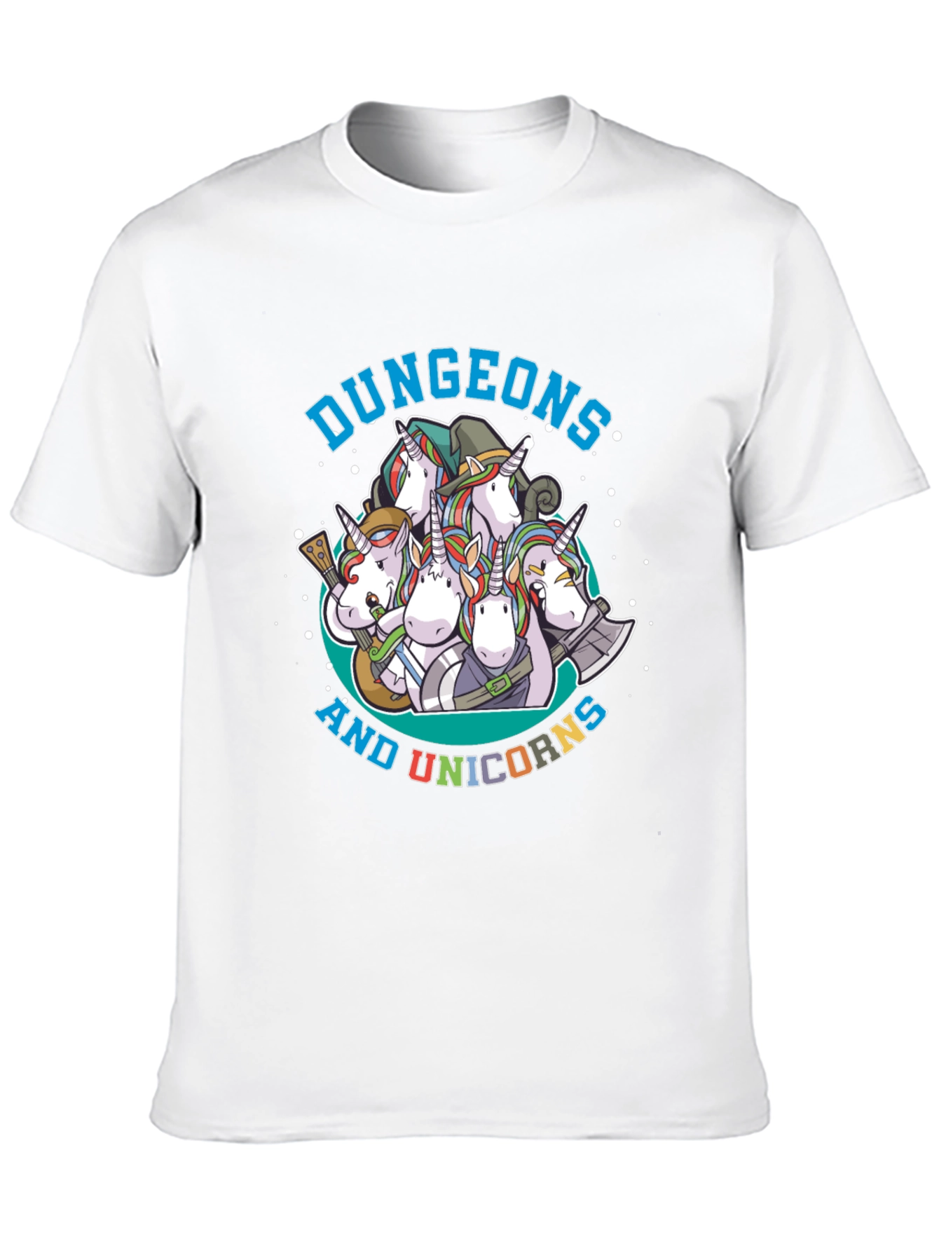 Dungeons and Unicorns Graphic T-Shirt