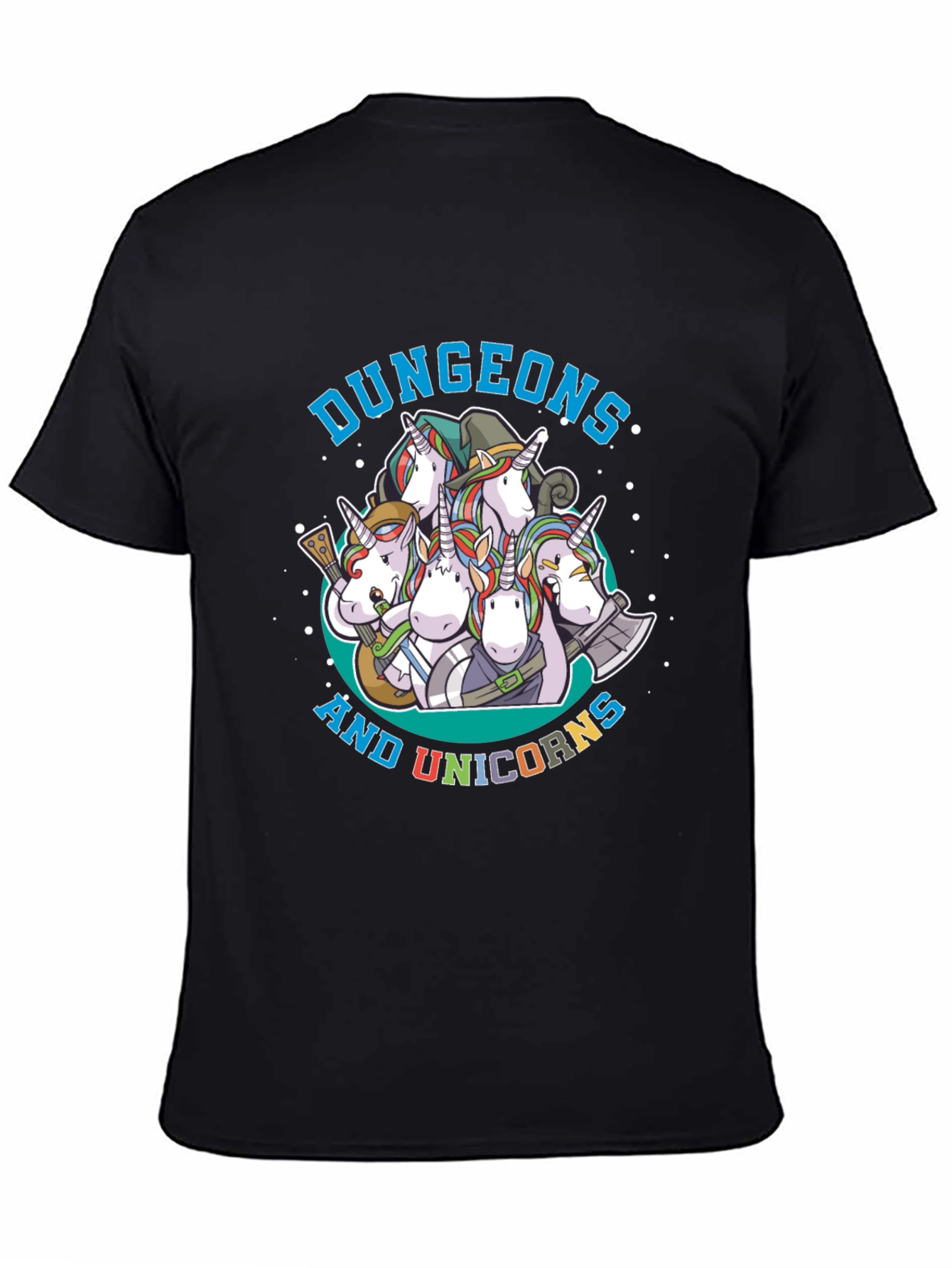 Dungeons and Unicorns Graphic T-Shirt