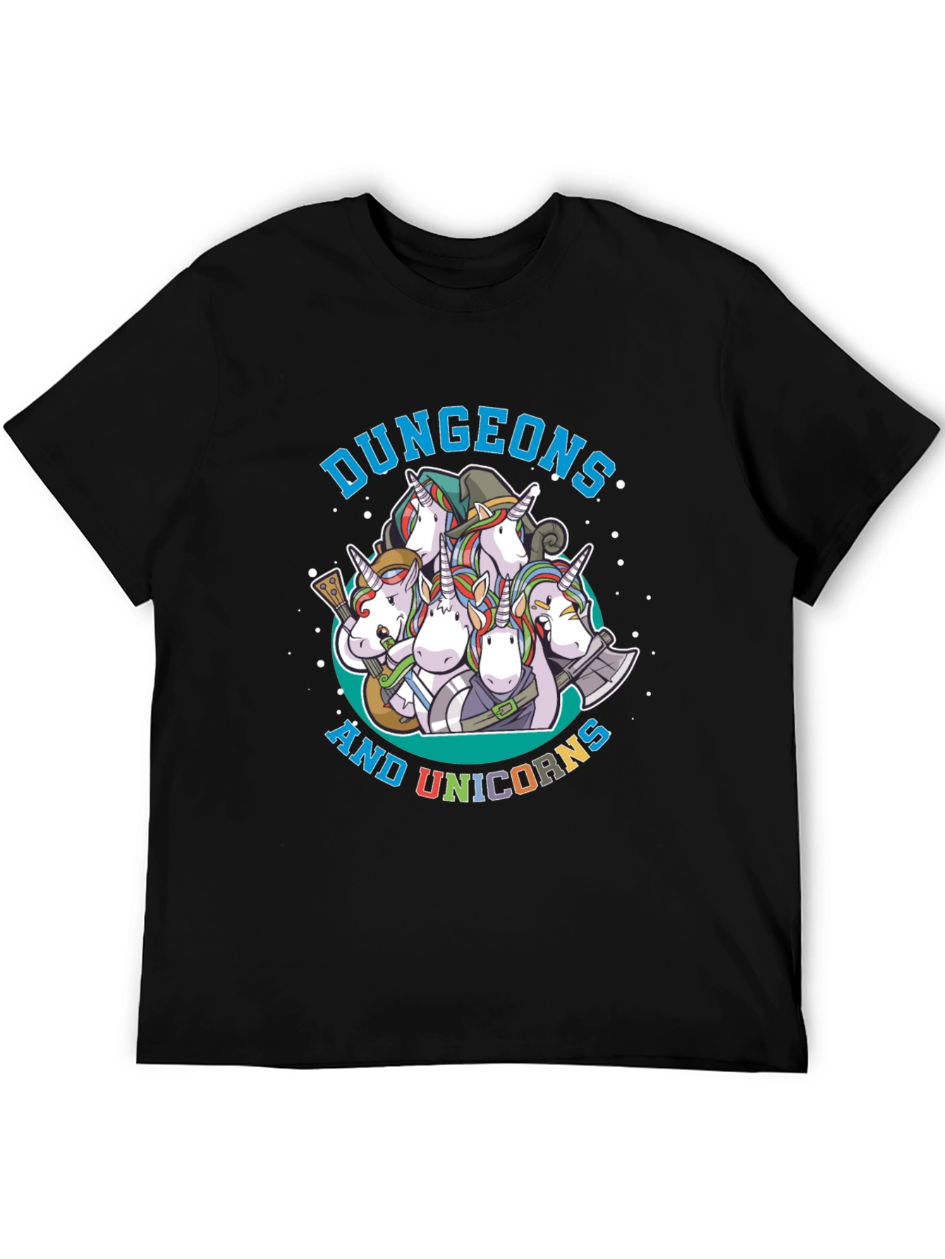 Dungeons and Unicorns Graphic T-Shirt