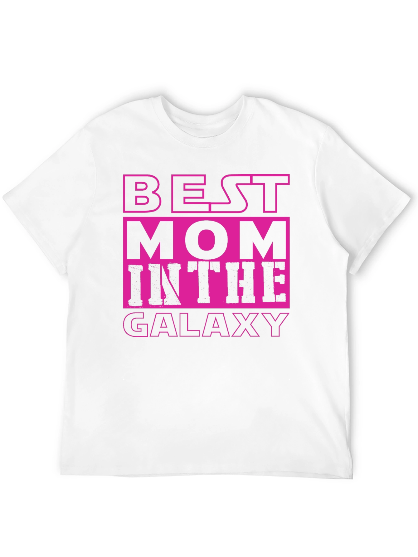 Best Mom in the Galaxy Black T-Shirt