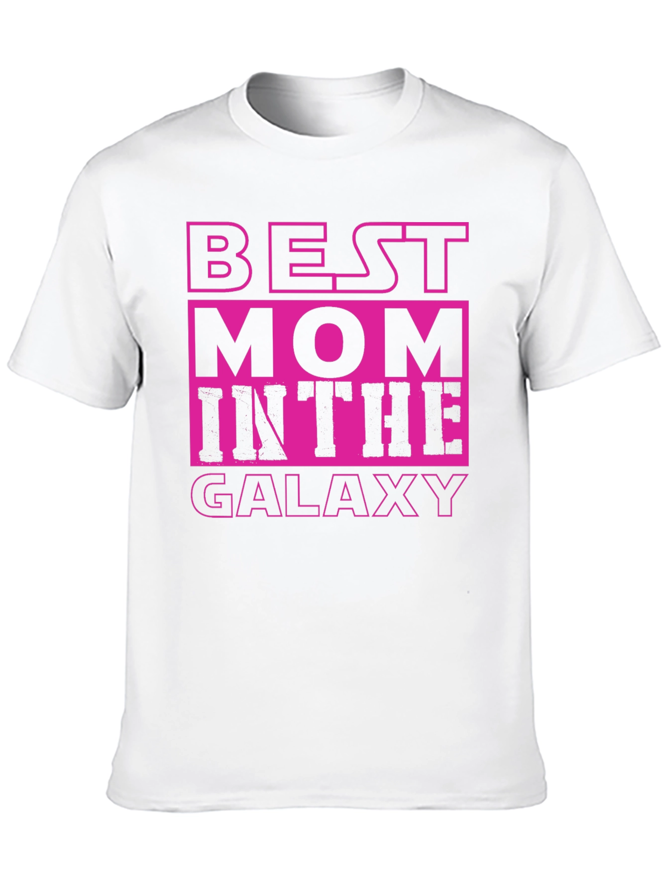 Best Mom in the Galaxy Black T-Shirt