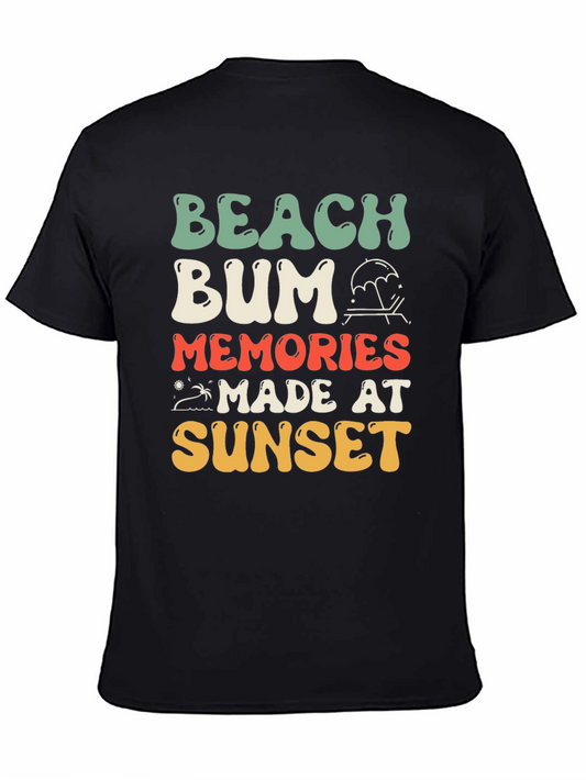 Beach Bum Sunset Memories T-Shirt