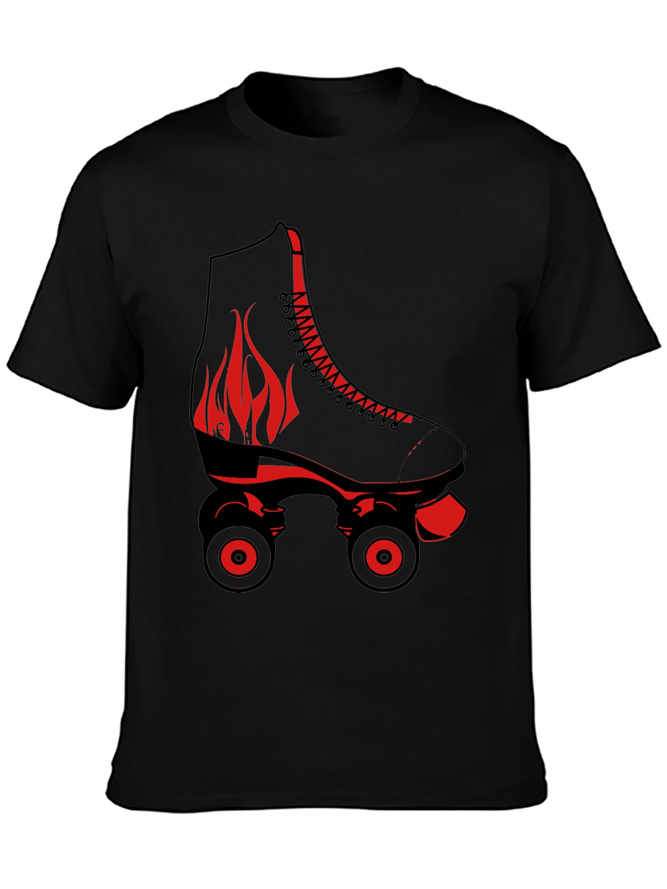 Retro Roller Skate Graphic Tee