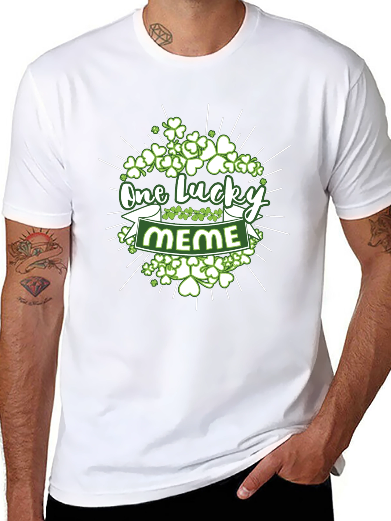 One Lucky Meme T-Shirt - St. Patricks Day Tee