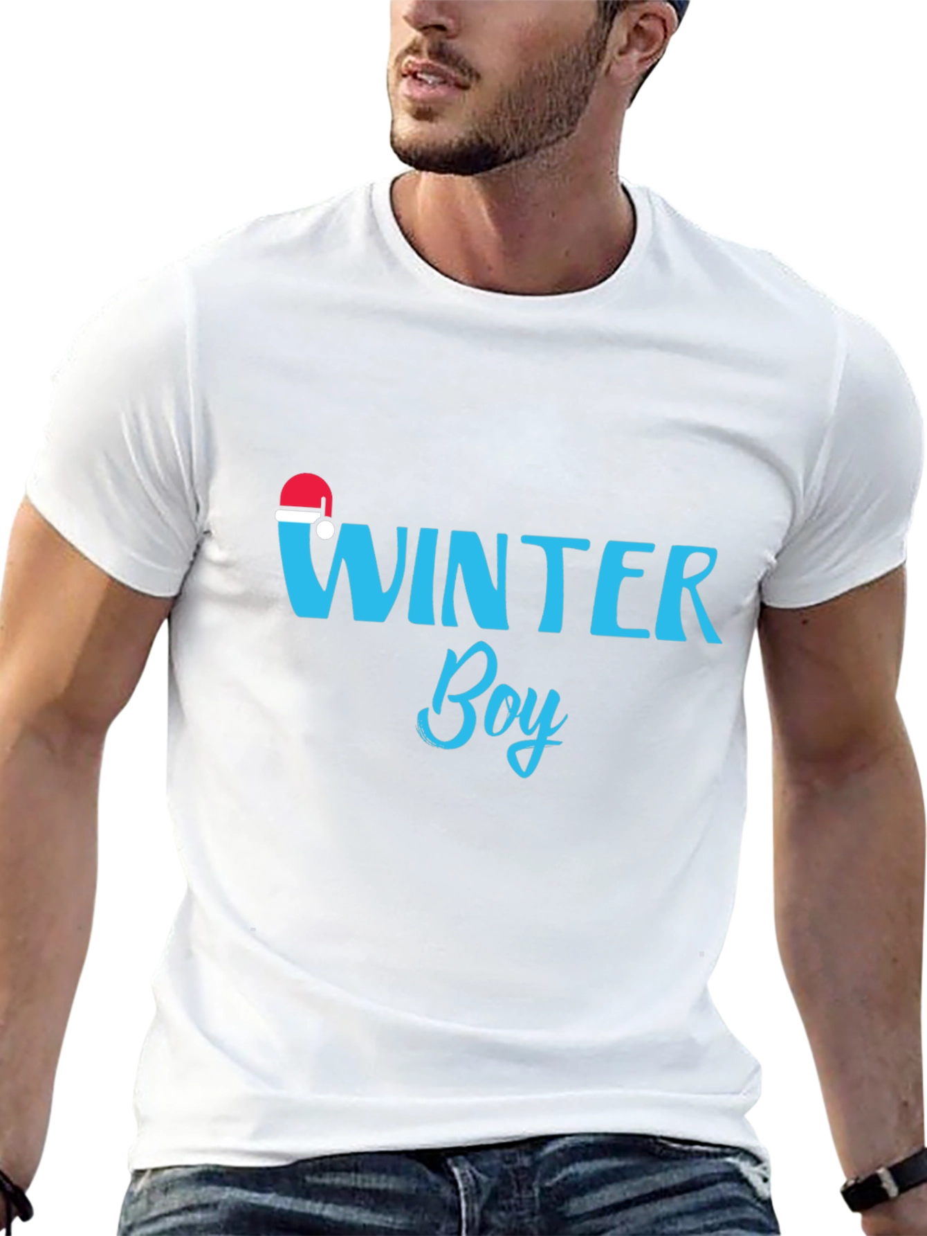 Winter Boy Graphic Tee Shirt