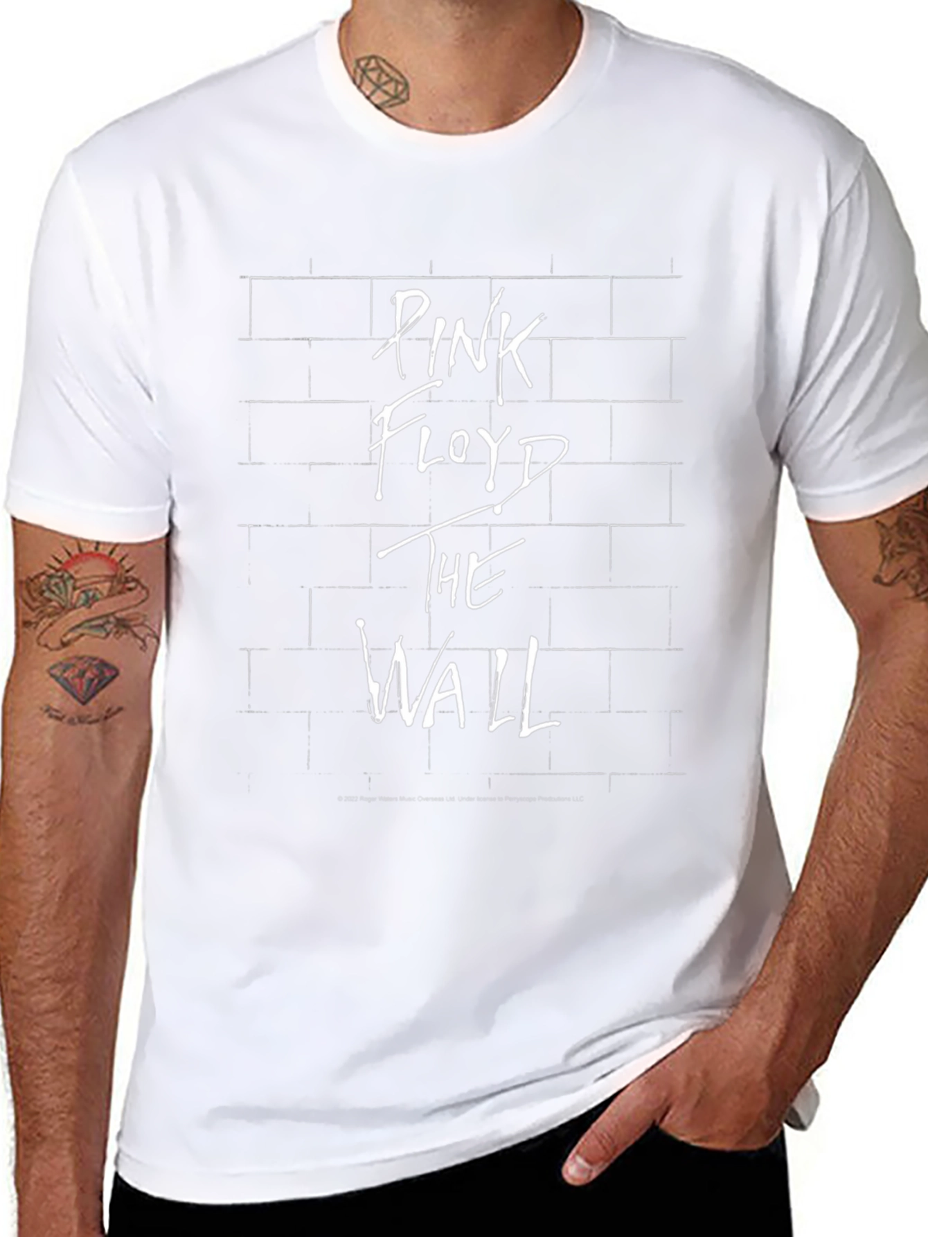 Pink Floyd The Wall Graphic Tee - Black