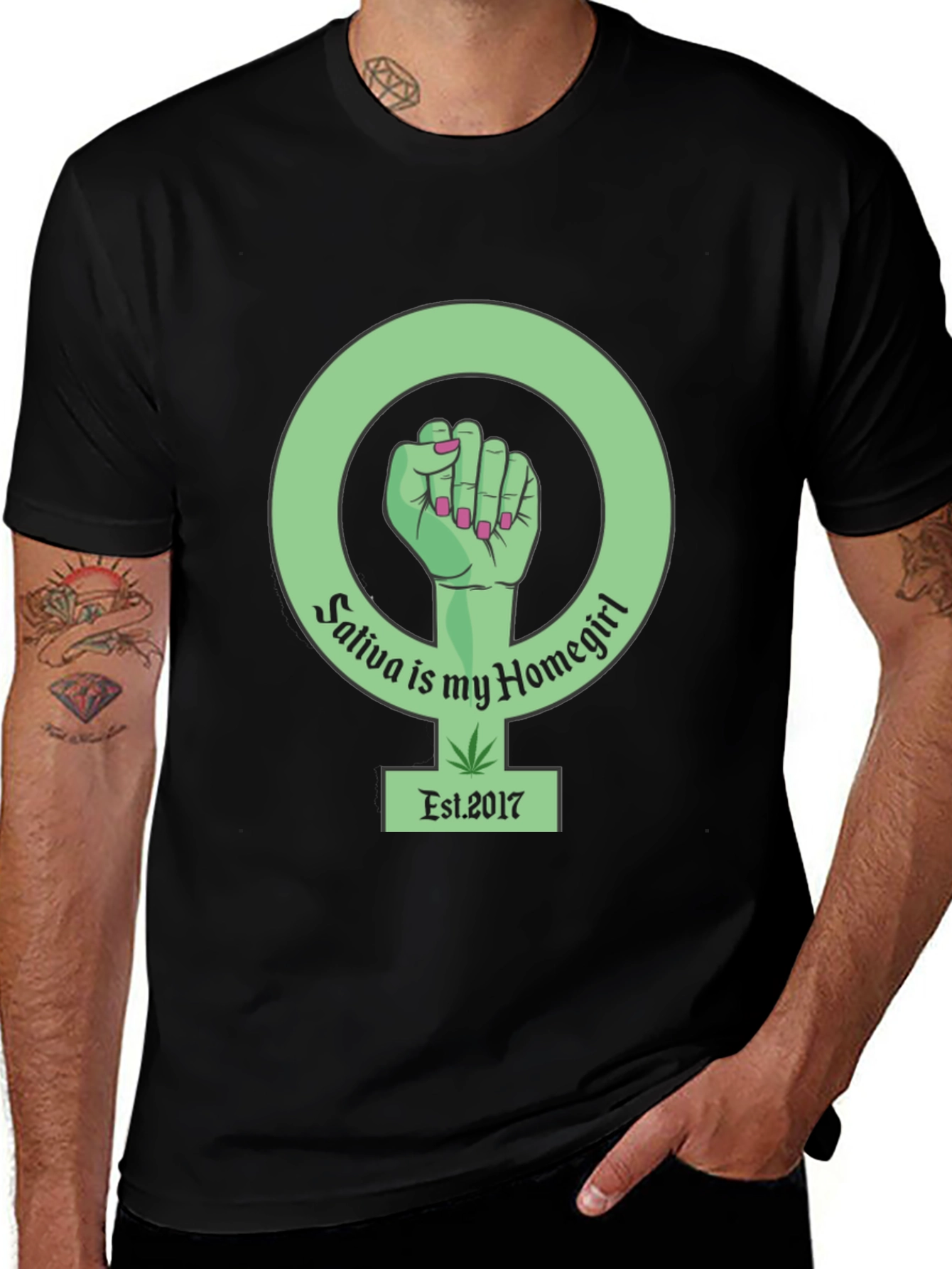Sativa Homegirl Graphic Tee