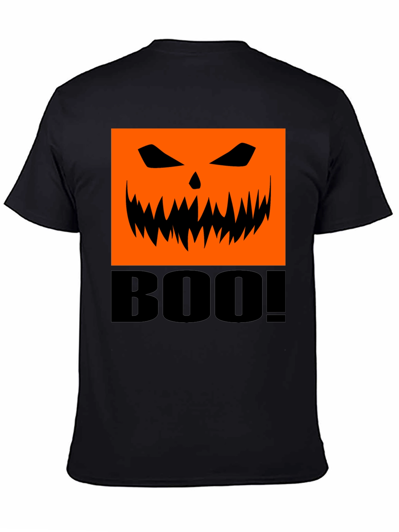 Spooky Boo! Pumpkin Face Halloween T-Shirt