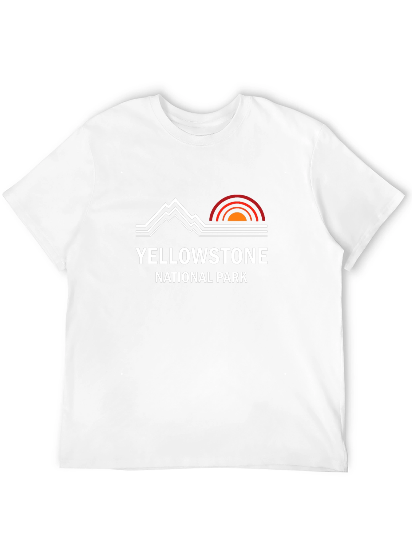 Yellowstone National Park Black T-Shirt