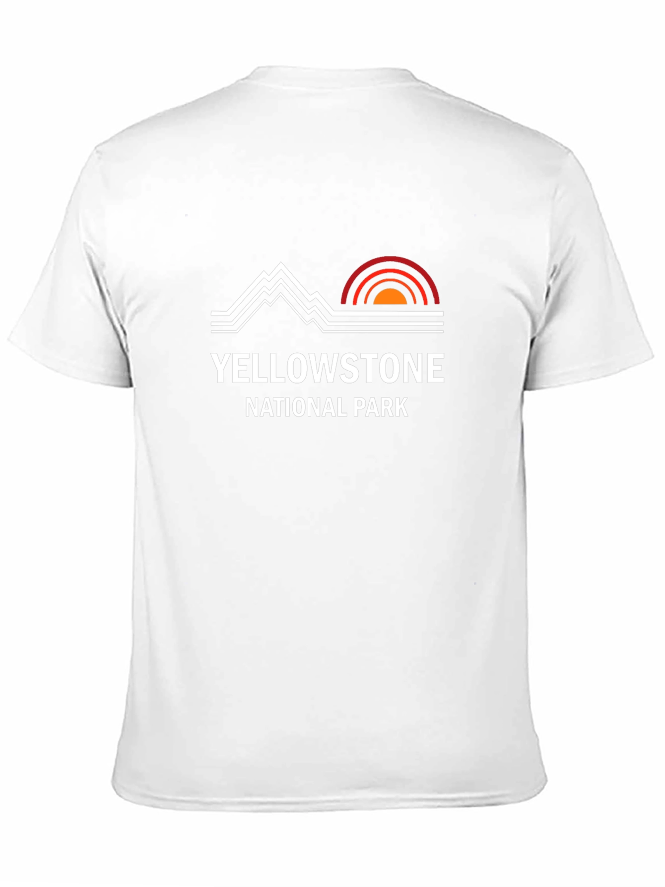 Yellowstone National Park Black T-Shirt