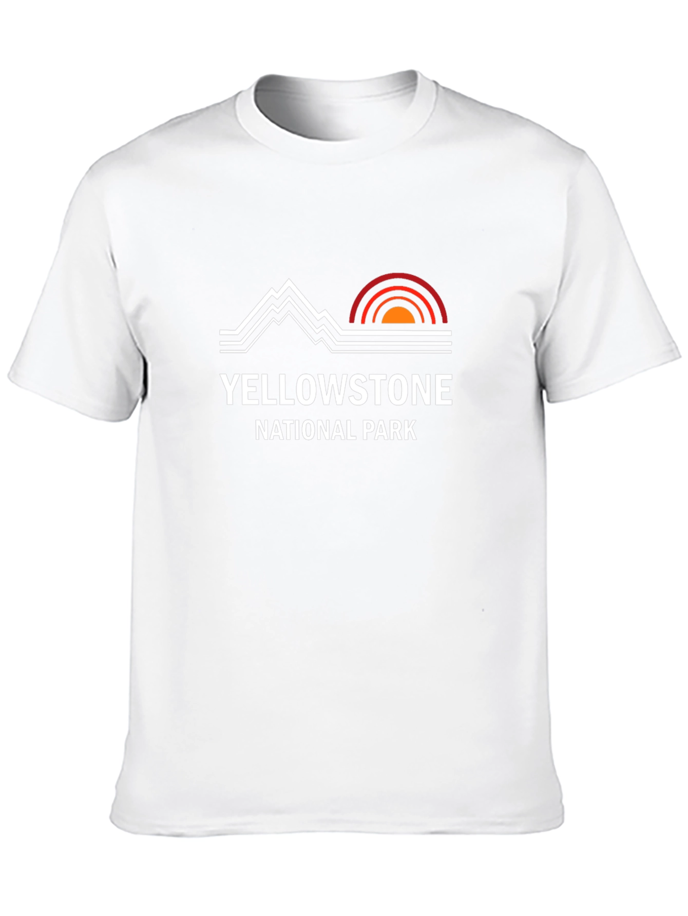 Yellowstone National Park Black T-Shirt