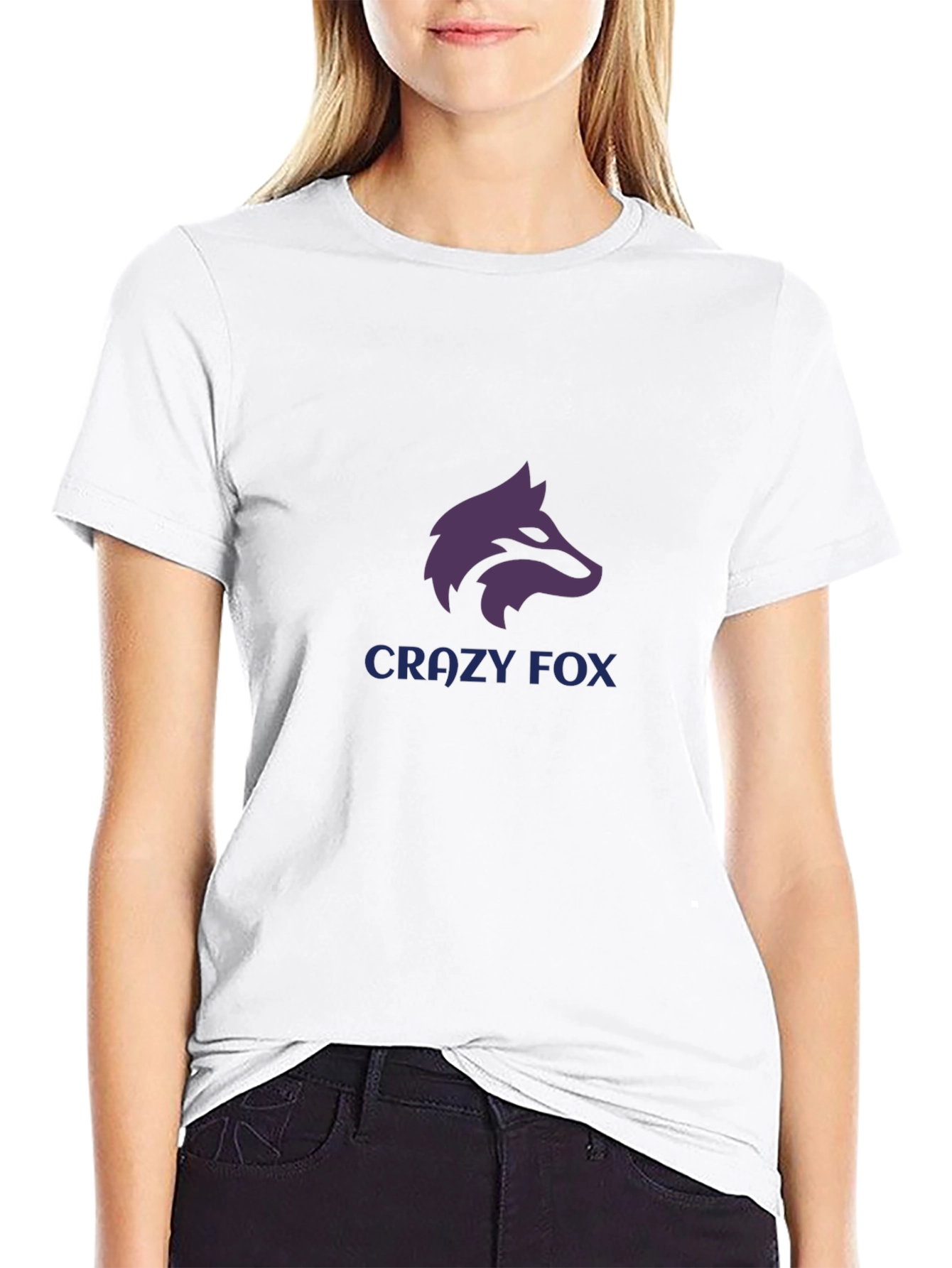 Crazy Fox Graphic Tee - Soft Comfort