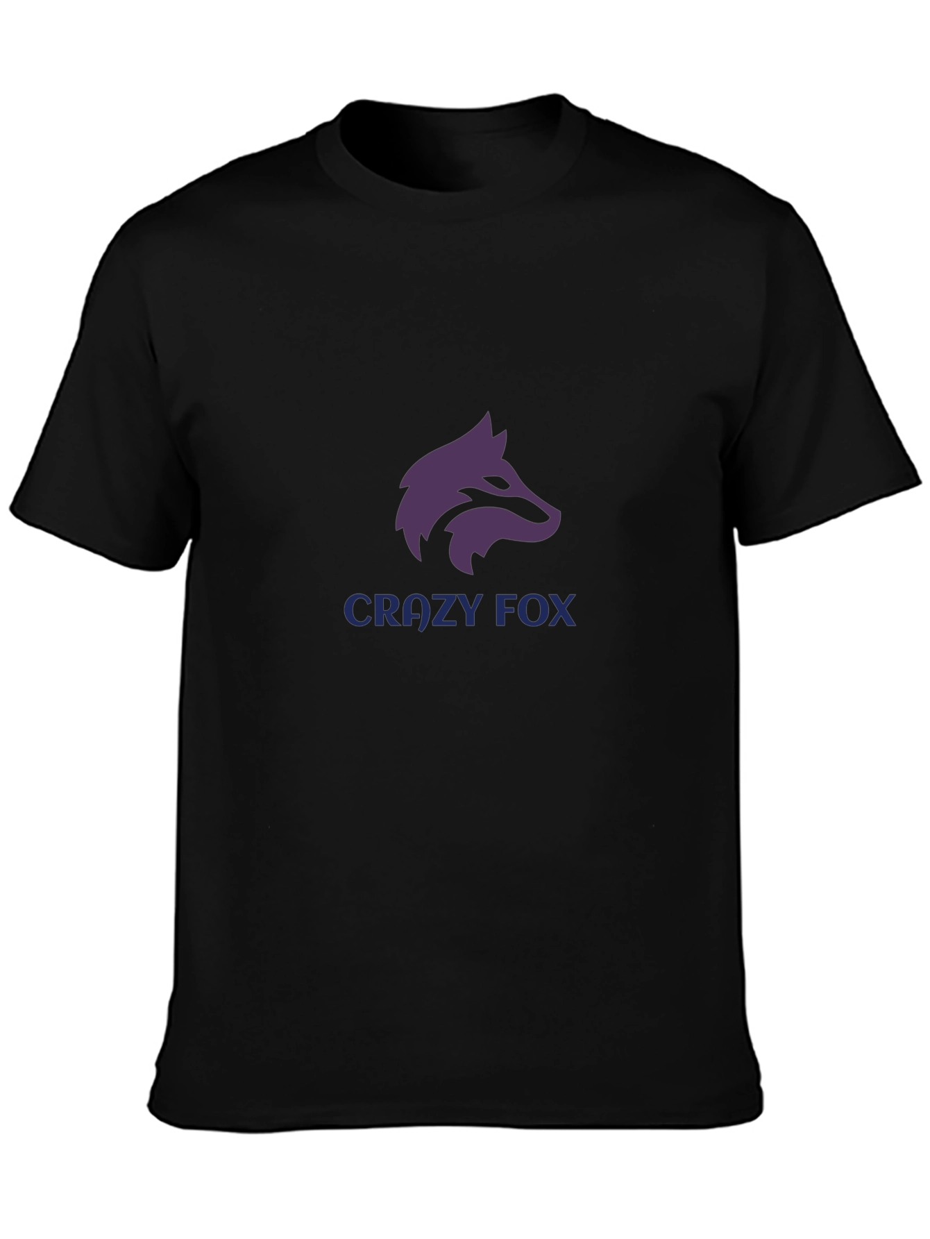 Crazy Fox Graphic Tee - Soft Comfort