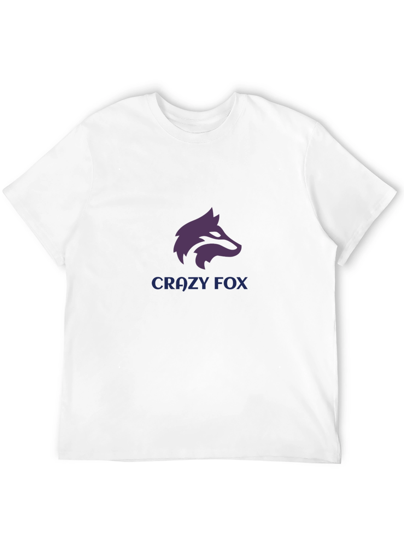 Crazy Fox Graphic Tee - Soft Comfort