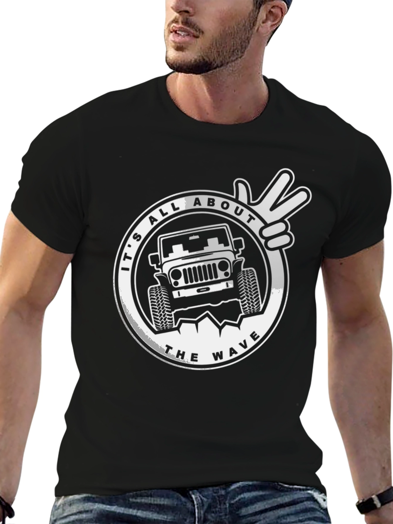 Jeep Wave T-Shirt - Its All About the Wave