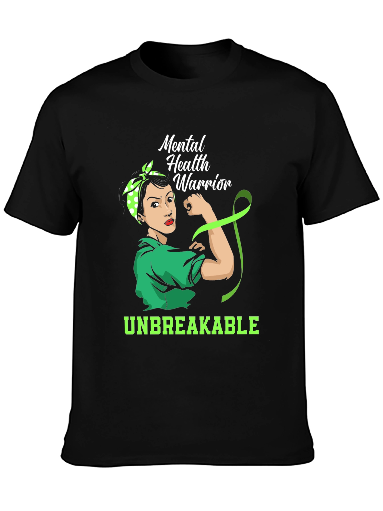 Mental Health Warrior Graphic T-Shirt