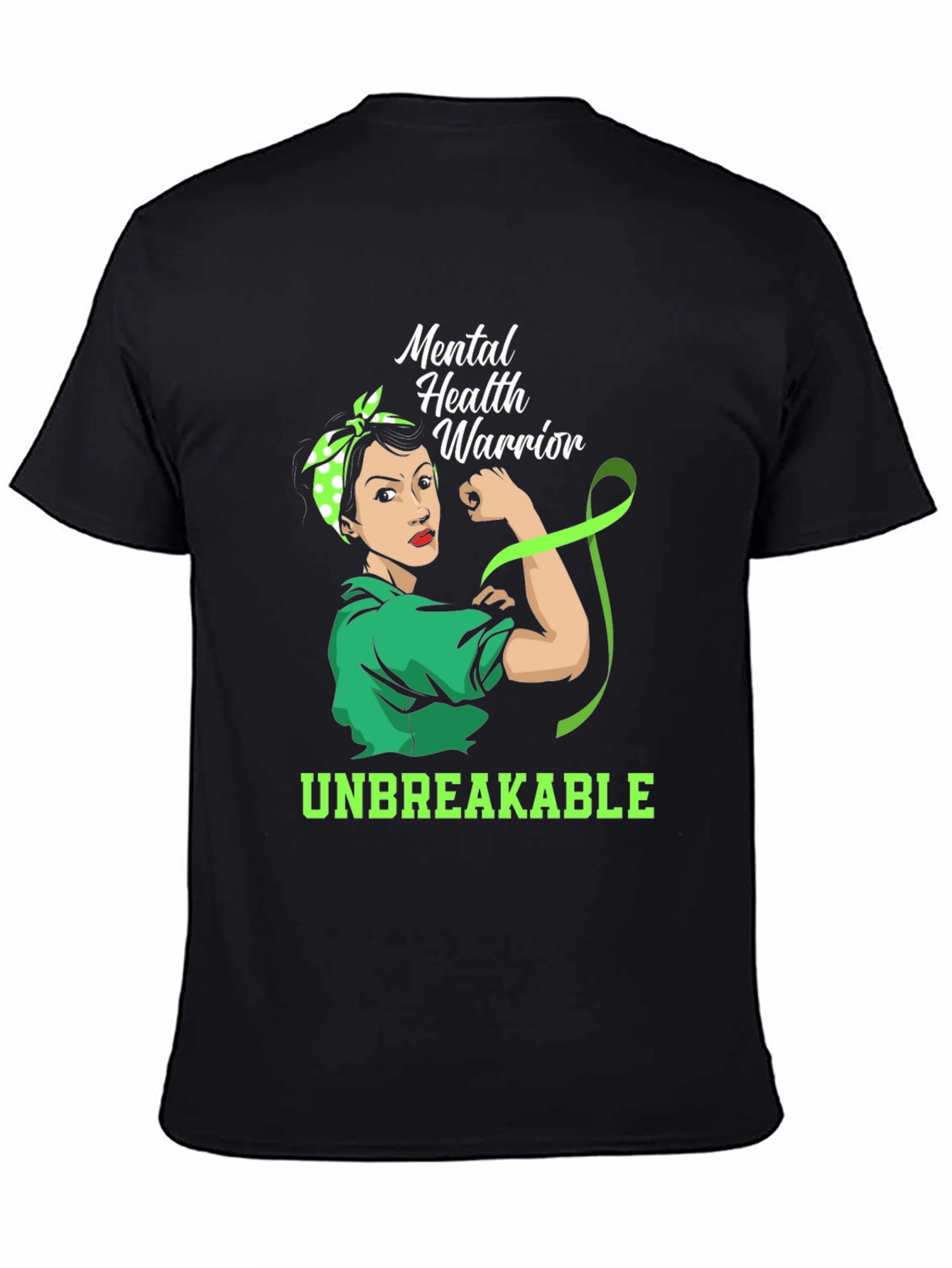 Mental Health Warrior Graphic T-Shirt