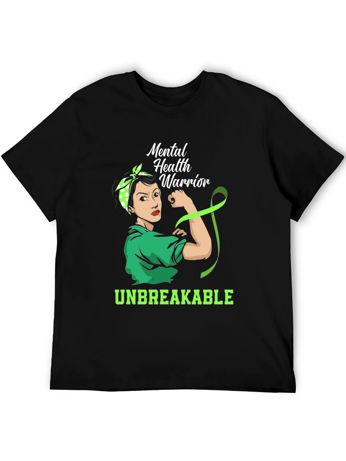 Mental Health Warrior Graphic T-Shirt