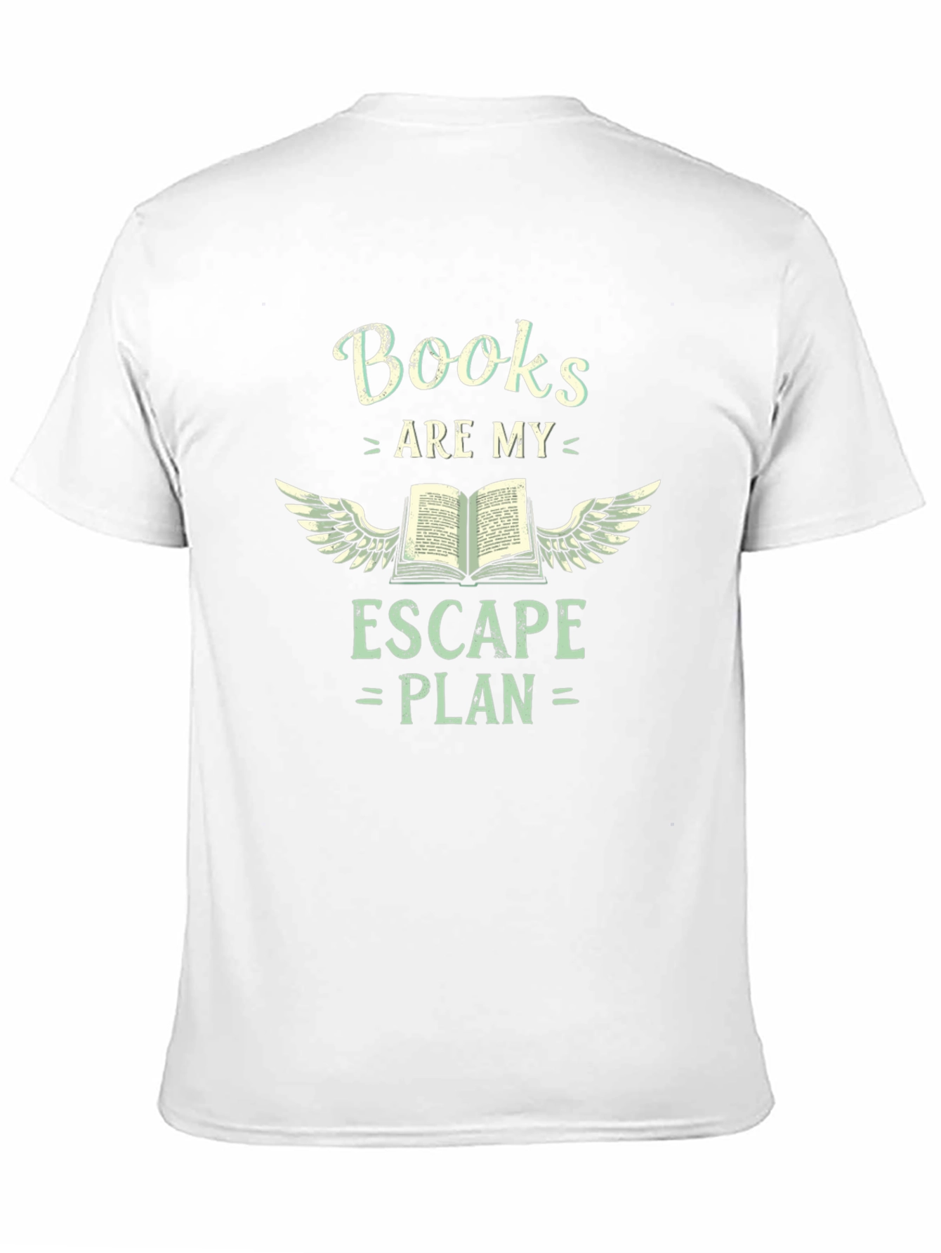 Books Are My Escape Plan Graphic T-Shirt
