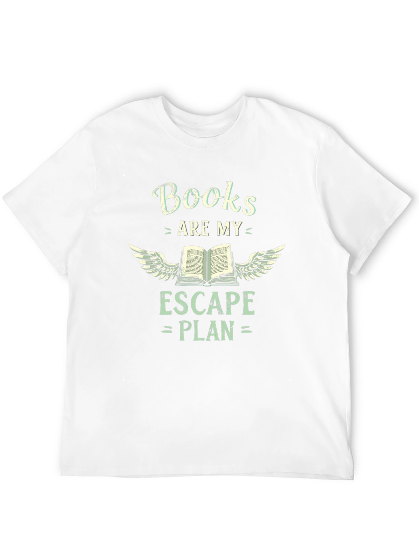 Books Are My Escape Plan Graphic T-Shirt