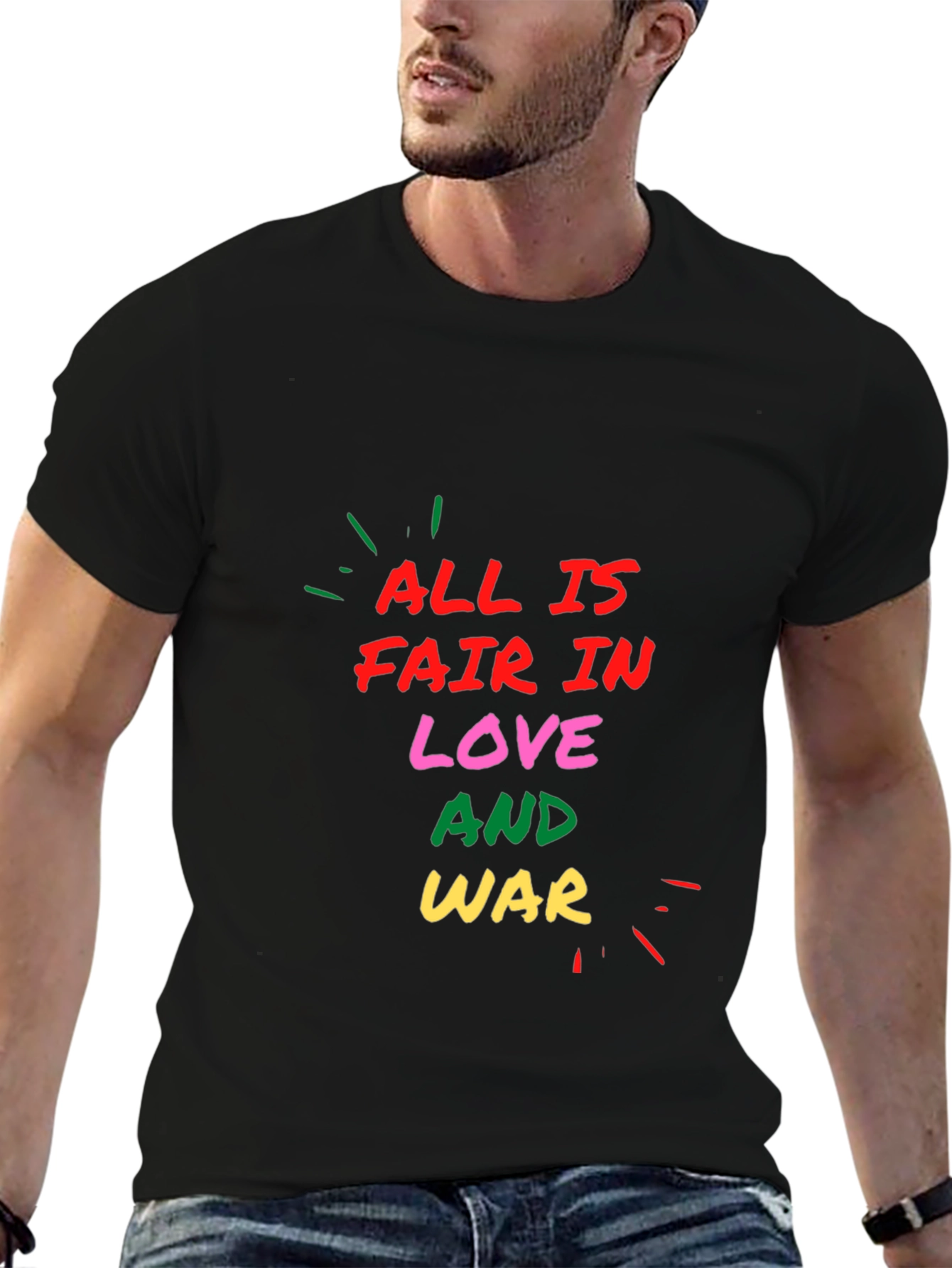 All is Fair in Love and War Graphic Tee