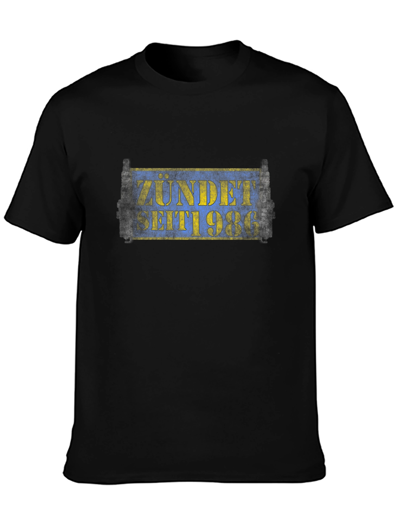 Zündet Seit 1986 Black T-Shirt